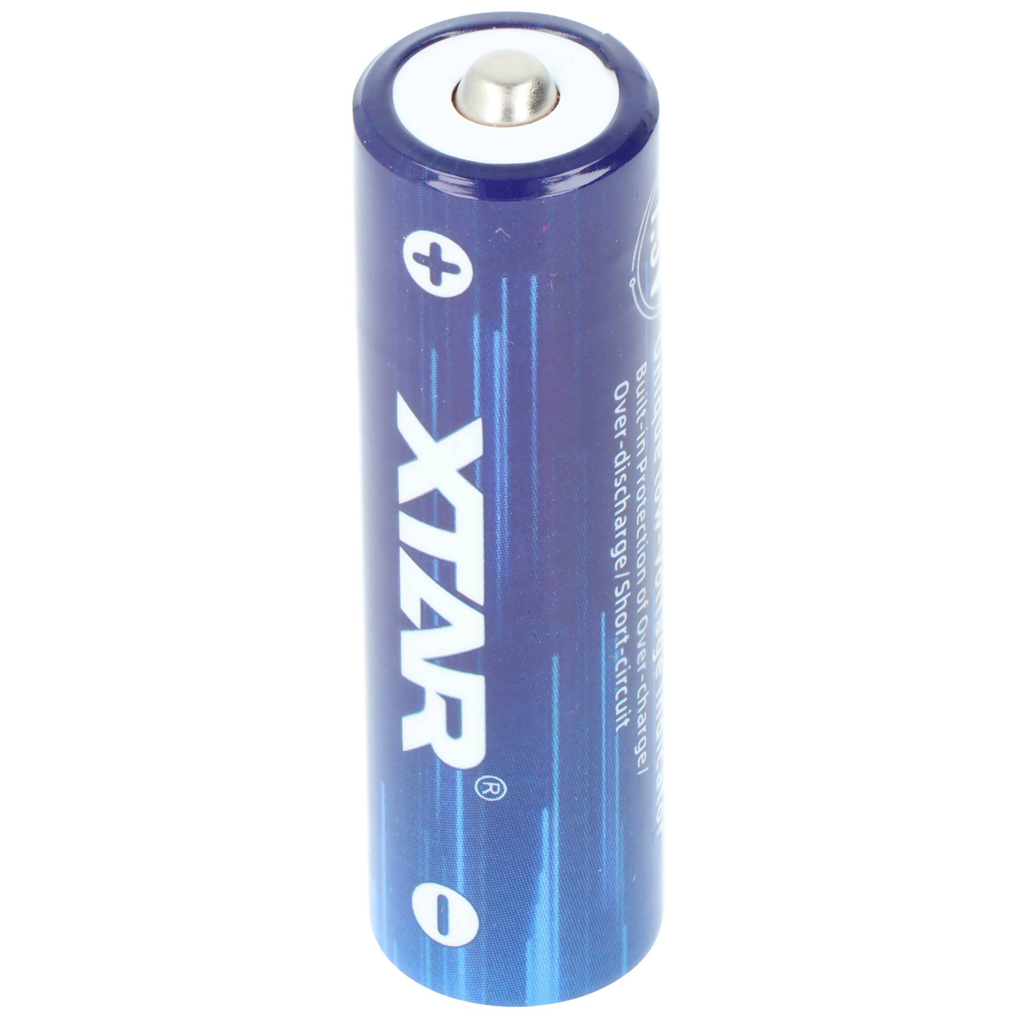 XTAR AA 1,5V 4150mWh 2500mAh Lithium Ionen Akku 50,3x14,3mm, konstant hohe Spannung, besonders geeignet für Wildkameras,