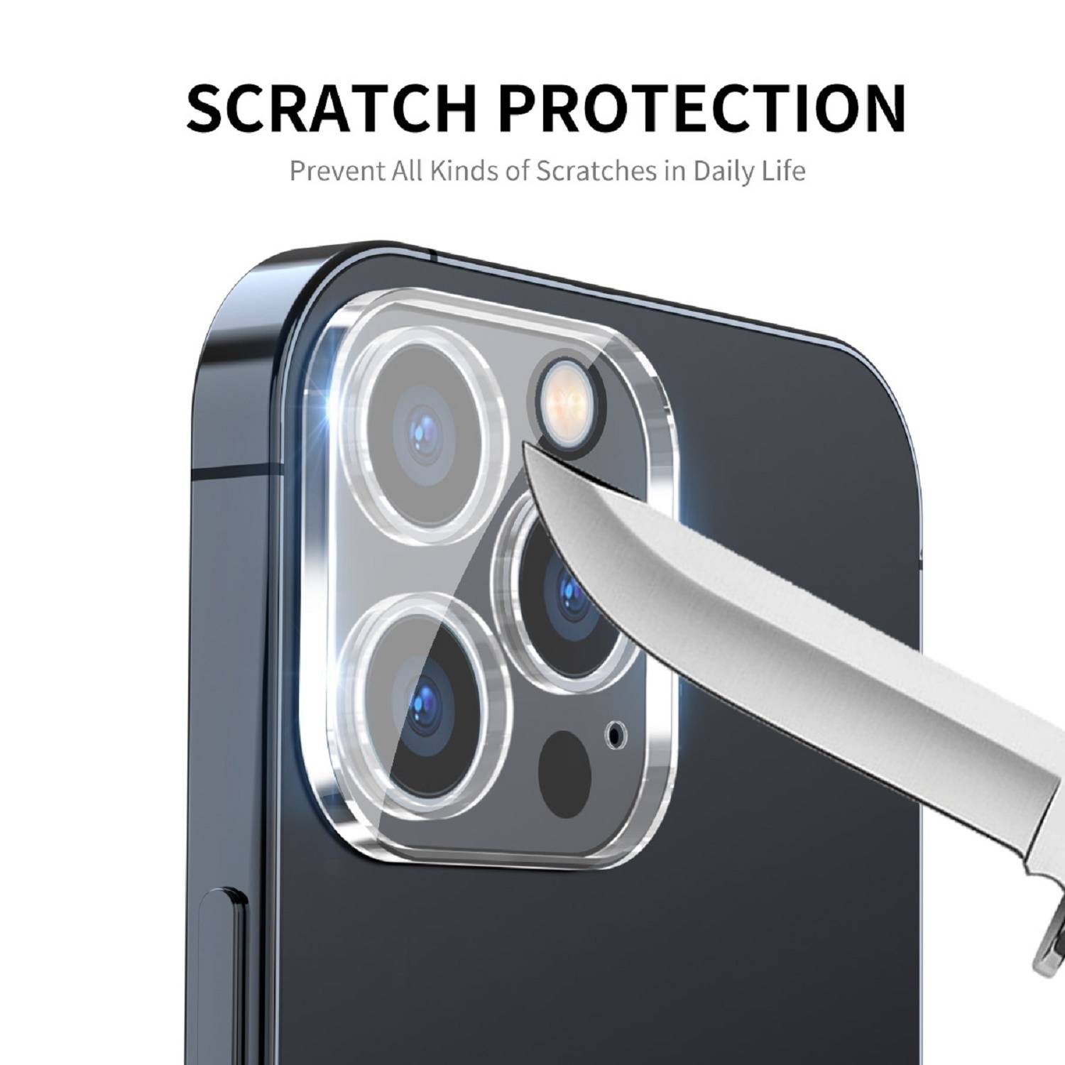 1x Kamera 9H Panzerhartglas für iPhone 13 Pro 3D KLAR ECHTES TEMPERED Panzerglas Kameraglas Kamerhartglas Kameraschutzglas