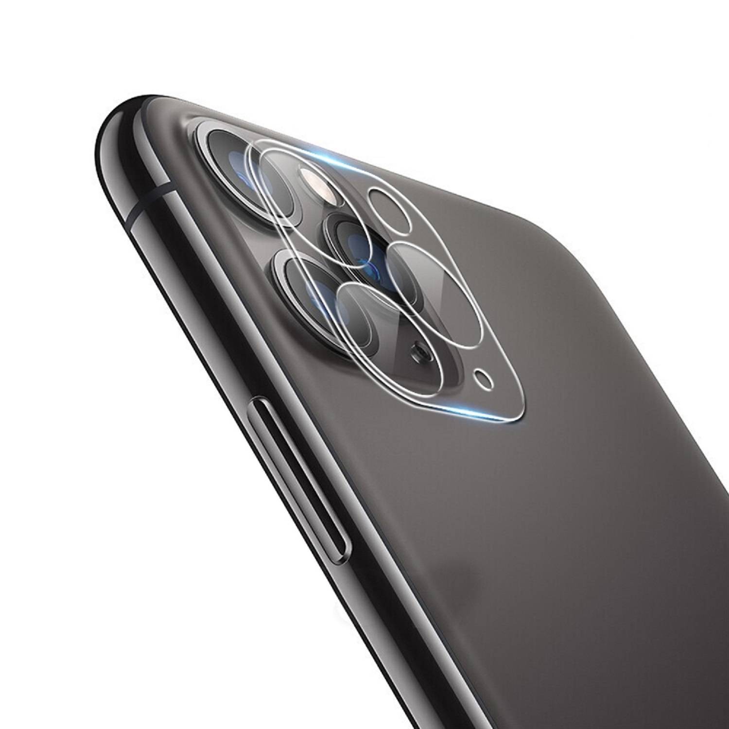 1x Kamera 9H Panzerhartglas für iPhone 11 Pro Max 3D KLAR ECHTES TEMPERED Panzerglas Kameraglas Kamerhartglas Kameraschutzglas