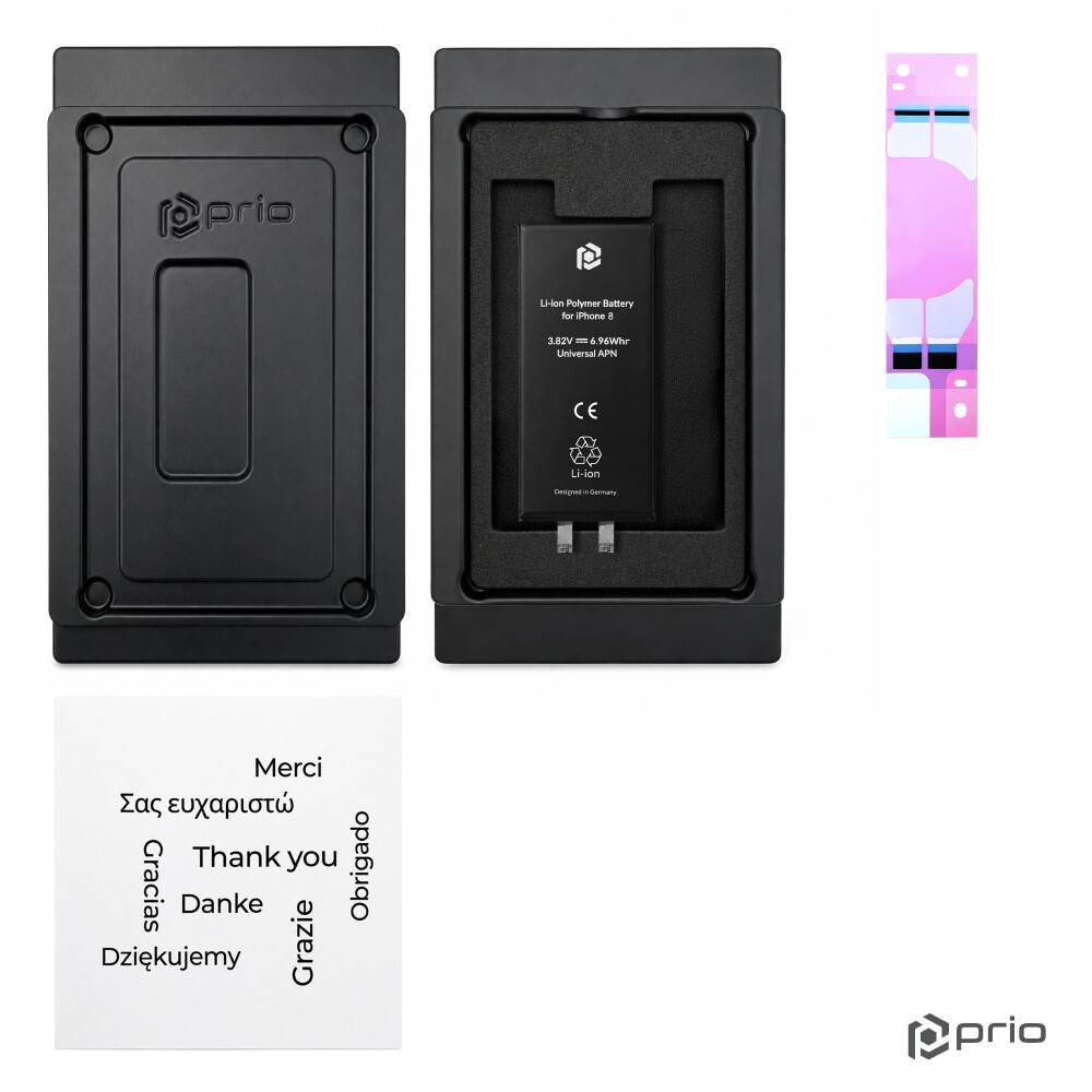 prio Akku / Batterie für iPhone 8 (ohne Flex-Kabel)