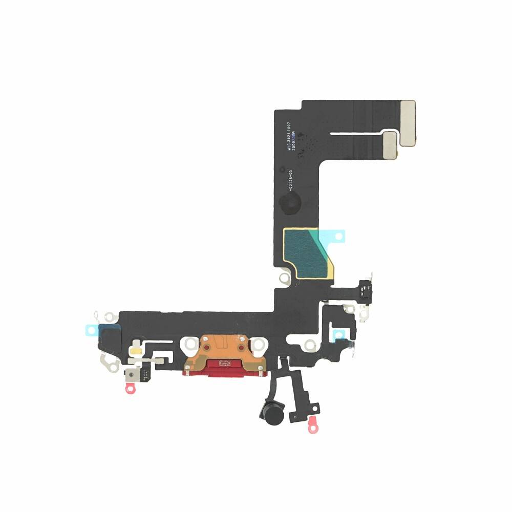 Ladebuchse für iPhone 13 Mini Rot Dock Connector Flex