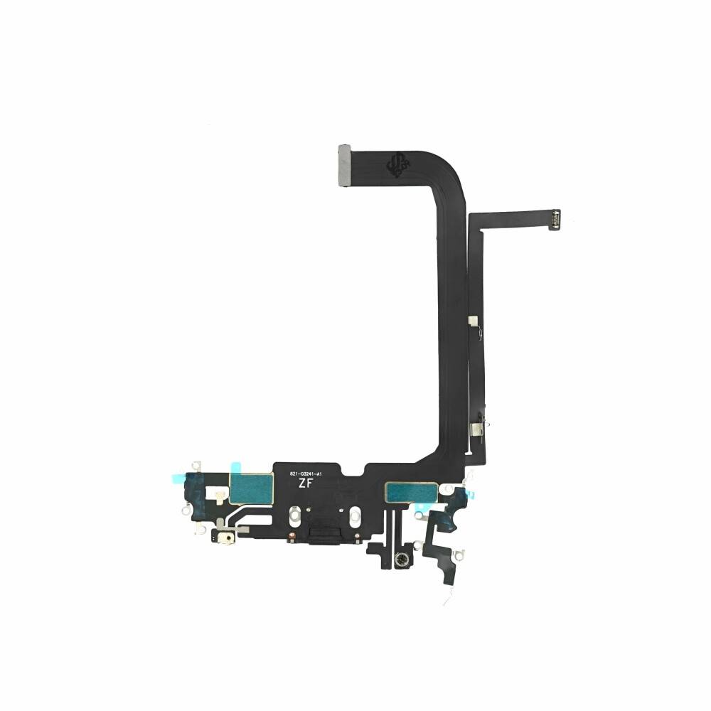 Ladebuchse für iPhone 13 Pro Max Schwarz Dock Connector Flex Ersatz