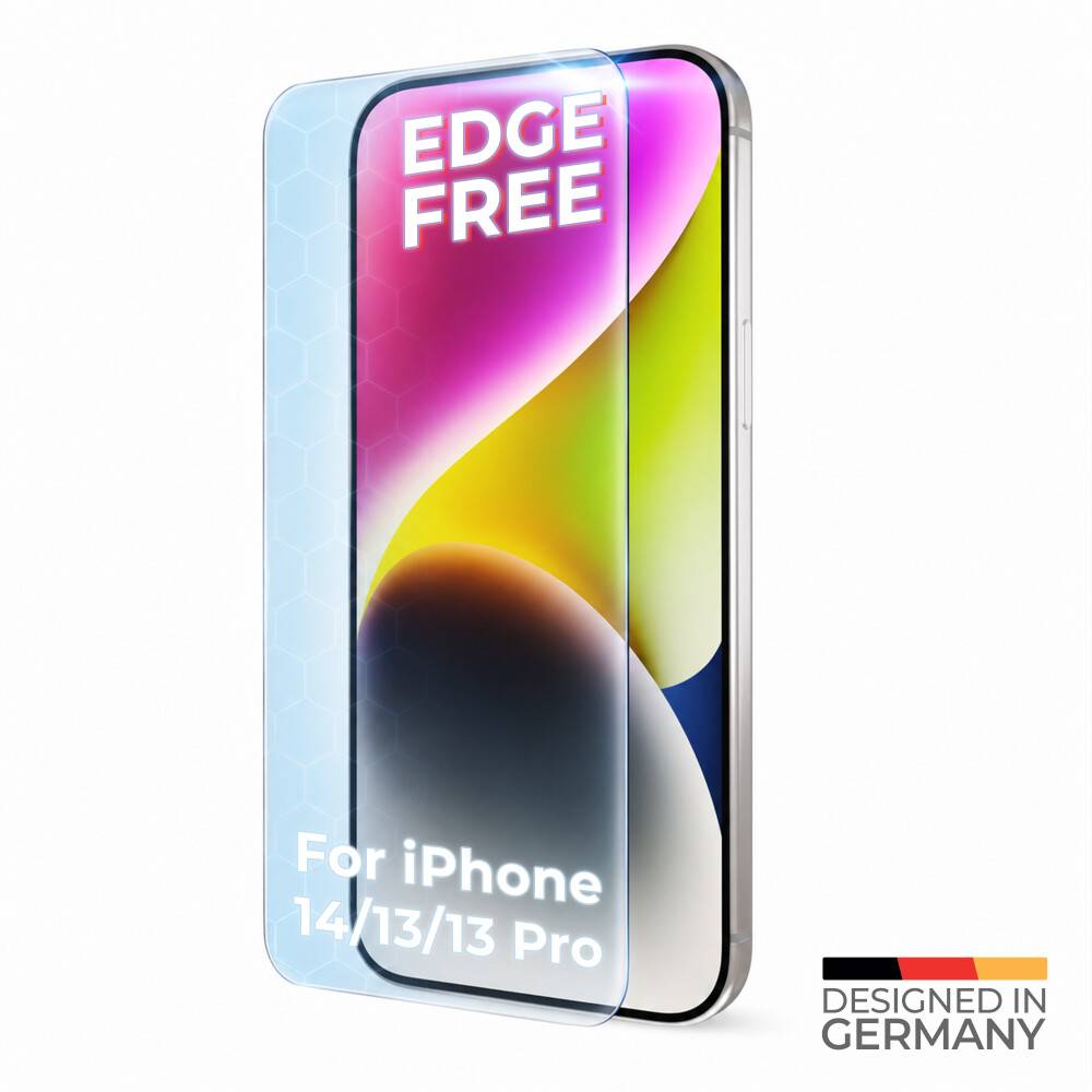 prio Displayschutzglas für iPhone 14/13/13 Pro transparent