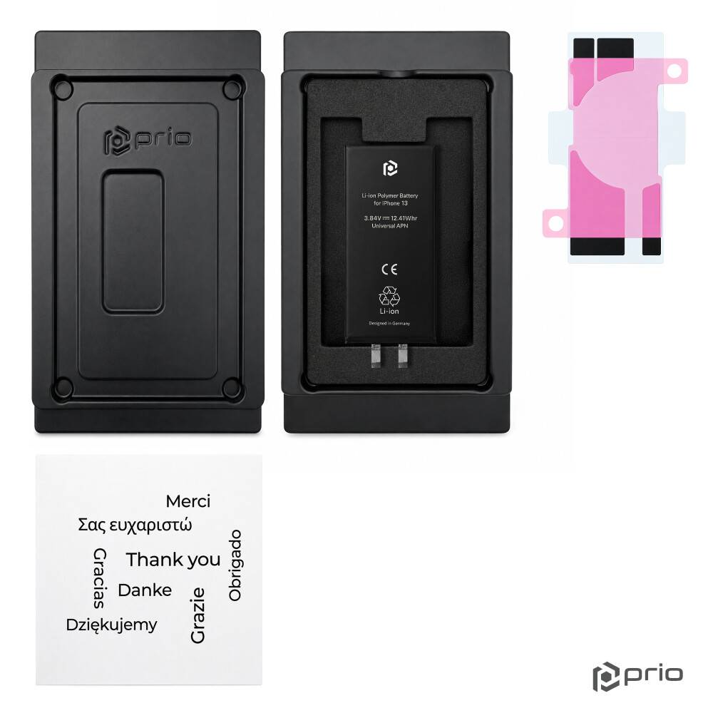 prio Akkuzelle für iPhone 13 (ohne Flex-Kabel)