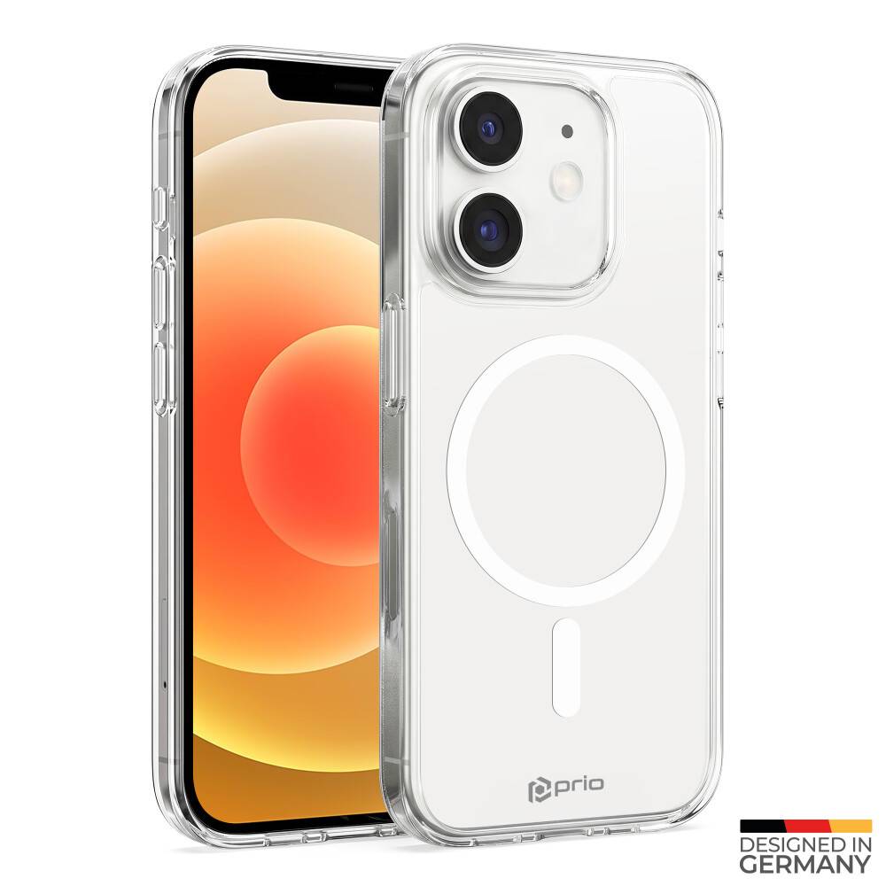 prio Protective Case MAG for iPhone 12/12 Pro clear