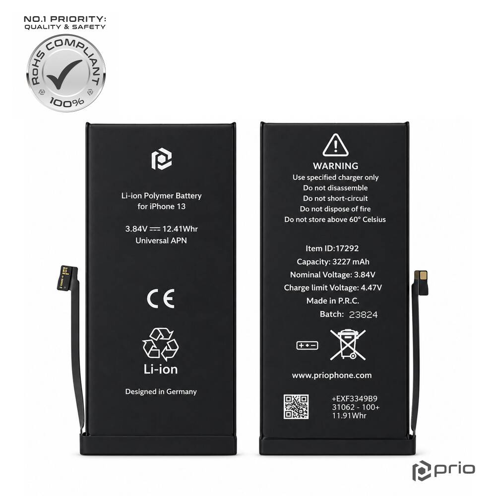 Prio Akku für iPhone 13 (Universeller APN)