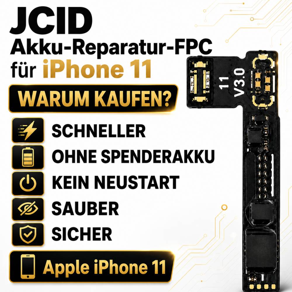JCID Akku Reparatur Flexkabel für iPhone 11 Extern