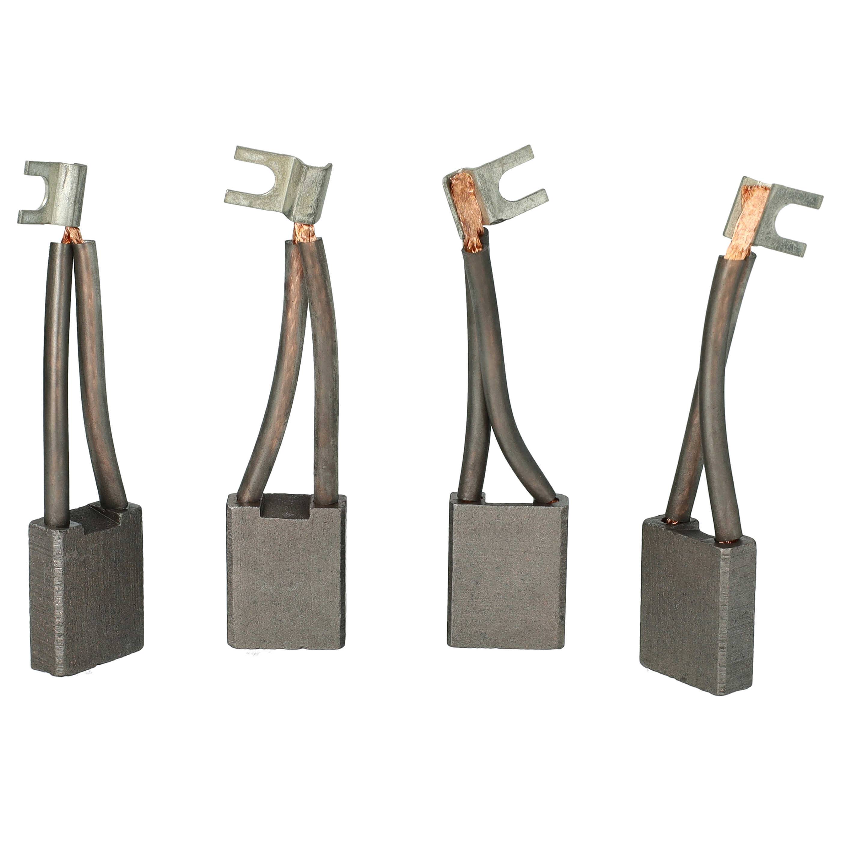vhbw 4x Kohlebürste 25 x 19,8 x 7,9 mm Ersatz für Linde 0039718101 für Nutzfahrzeug