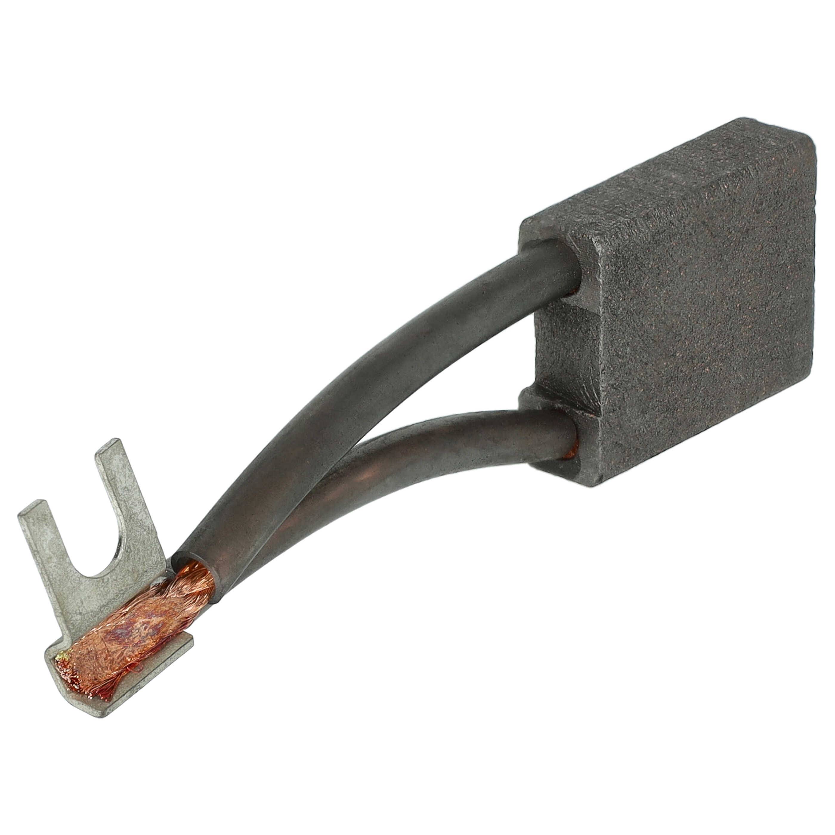 vhbw 4x Kohlebürste 25 x 19,8 x 7,9 mm Ersatz für Linde 0039718101 für Nutzfahrzeug