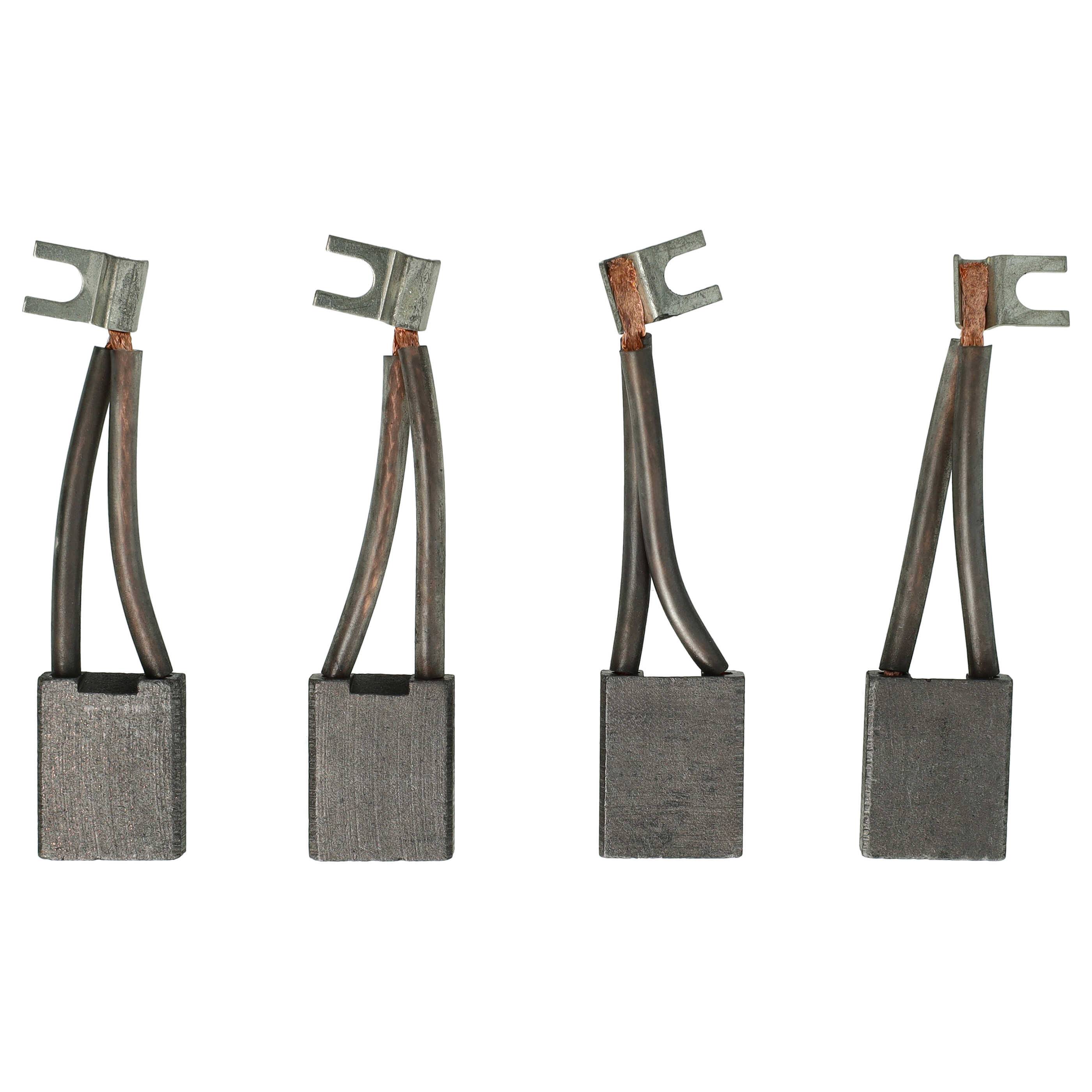 vhbw 4x Kohlebürste 25 x 19,8 x 7,9 mm Ersatz für Linde 0039718101 für Nutzfahrzeug