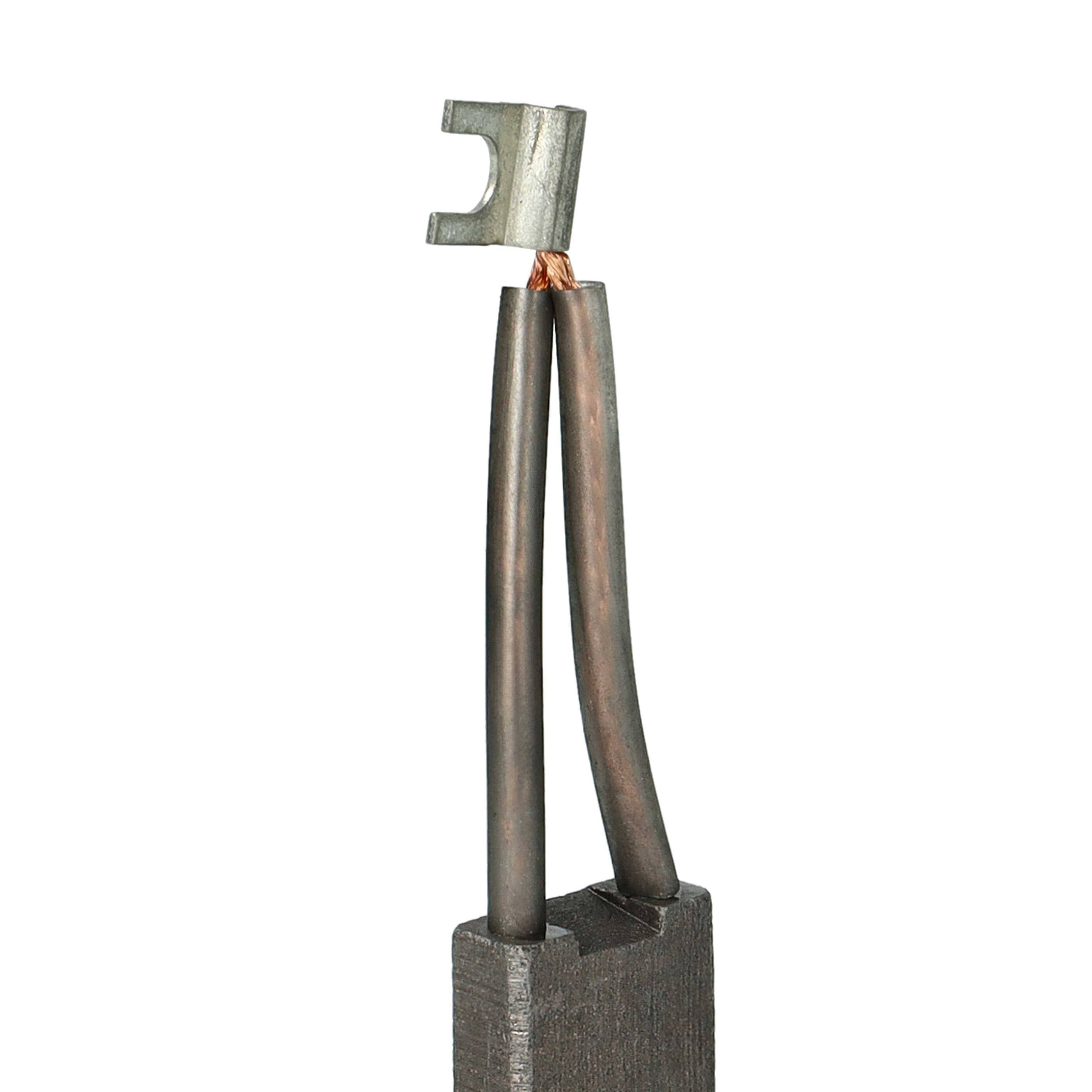 vhbw 4x Kohlebürste 25 x 19,8 x 7,9 mm Ersatz für Linde 0039718101 für Nutzfahrzeug
