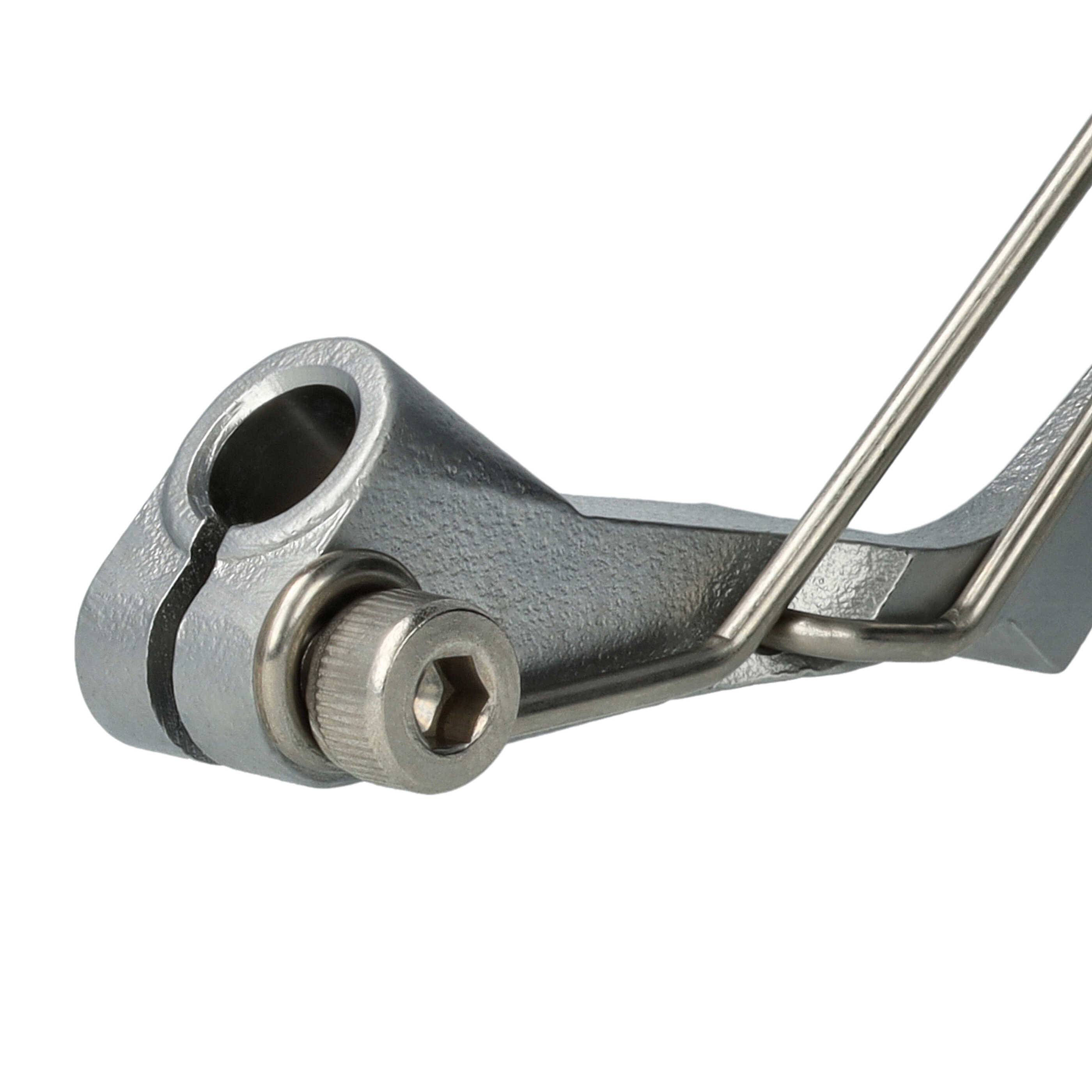 vhbw rechter Reißverschlussfuß Ersatz für Dürkopp Adler KP367RN, 0067 220713, 0367 220283 für Industrienähmaschine