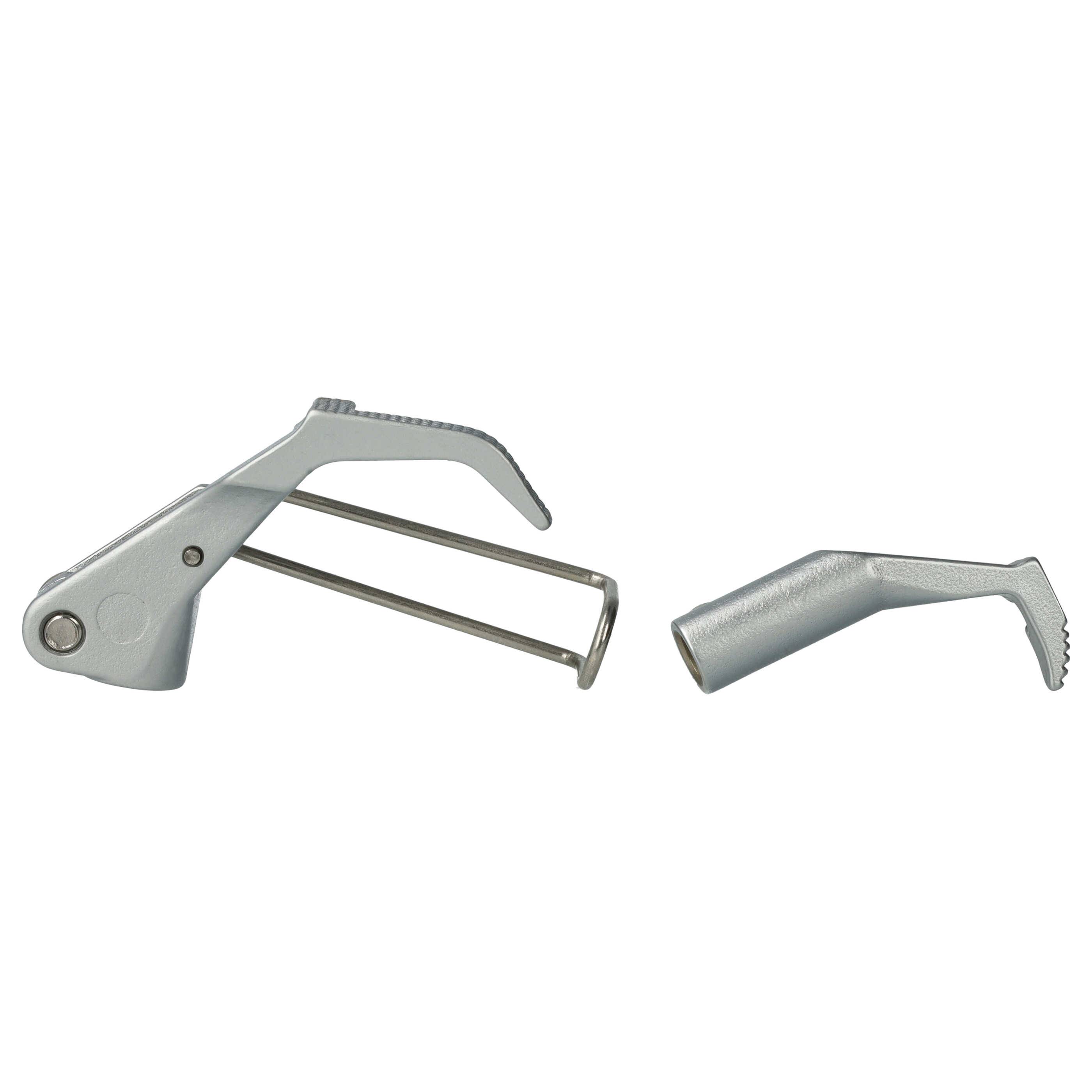 vhbw linker Reißverschlussfuß Ersatz für Dürkopp Adler 0367 220343, KP367LN, 0067 220703 für Industrienähmaschine