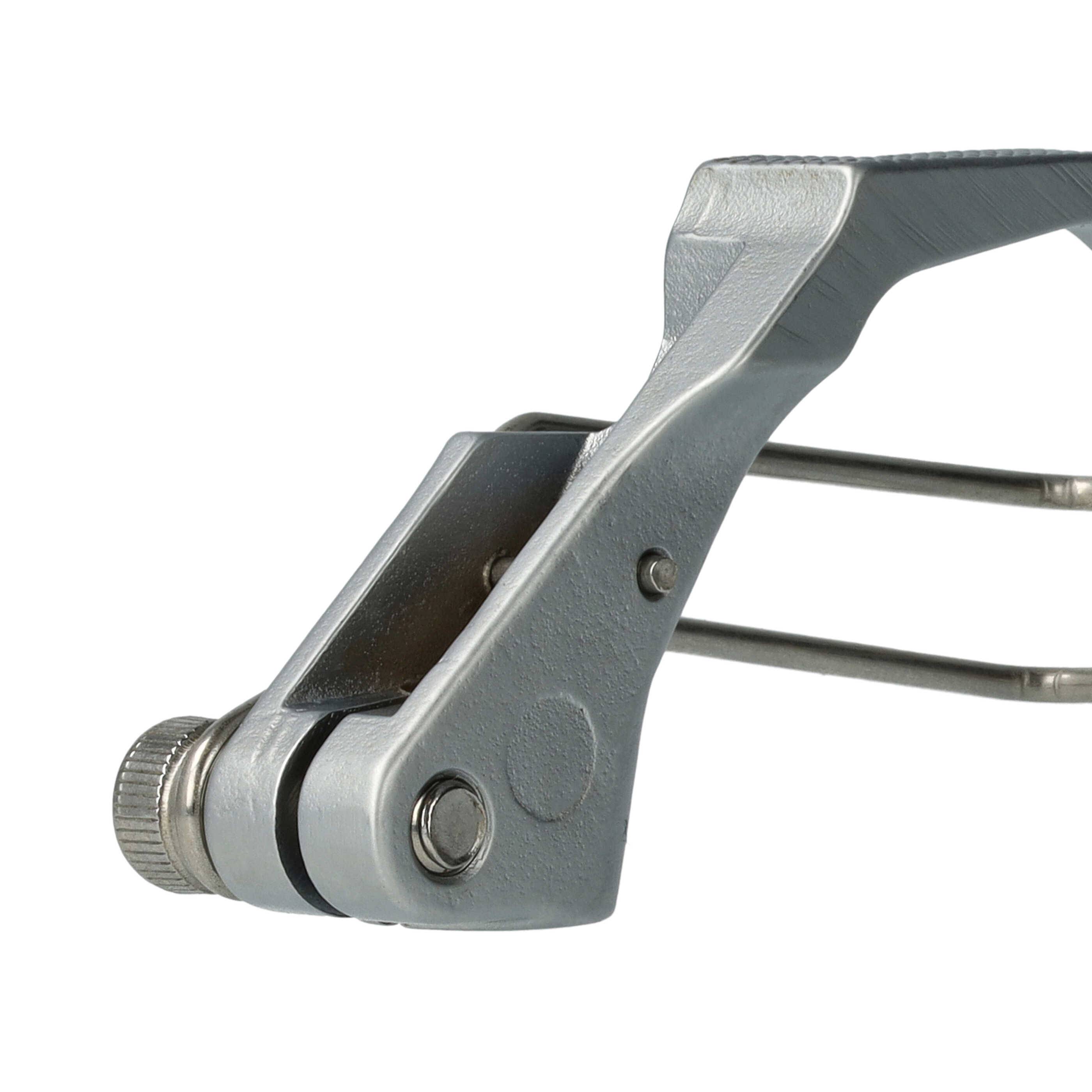 vhbw linker Reißverschlussfuß kompatibel mit Juki LU-1509N, LU-2216N, LU-2210, LU-2212N, LU-1511N, LU-1521N Industrienähmaschine