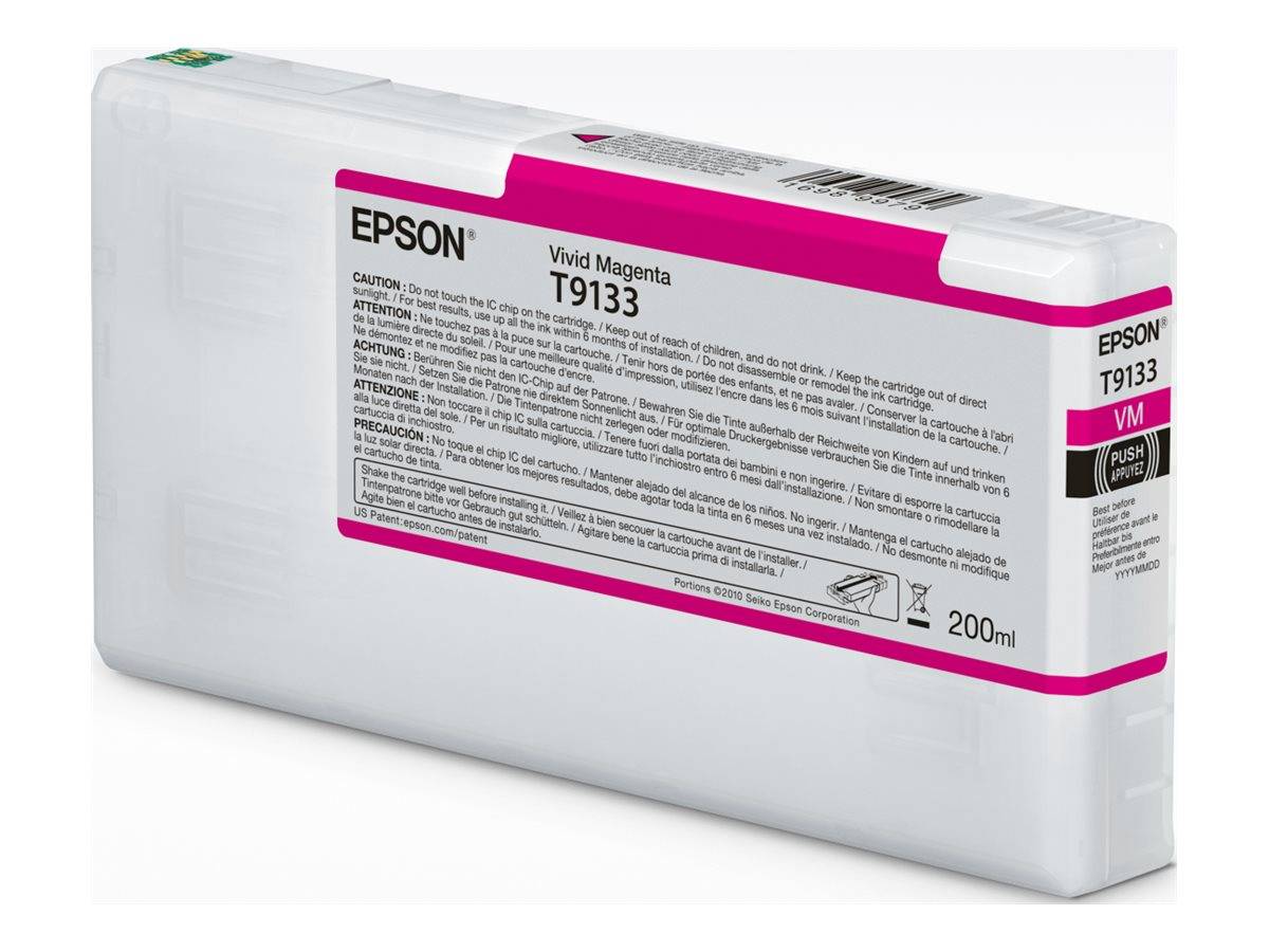 Epson T9133 - 200 ml - Vivid Magenta - original