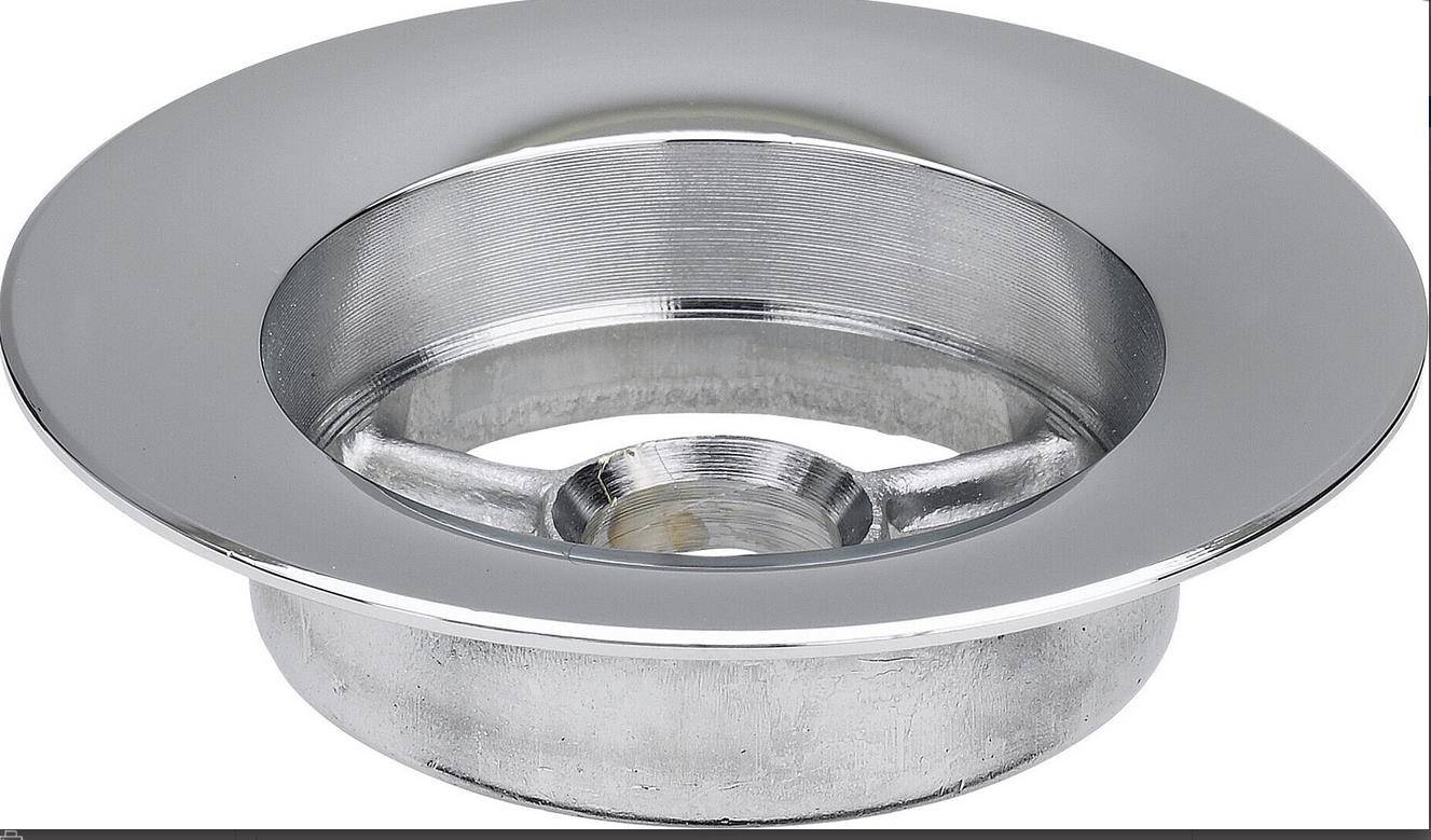 Viega Ventiloberteil 6162-955 70x16,5mm Messing verchromt