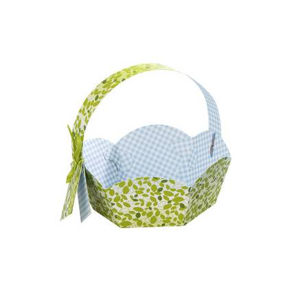 folia Geschenkkörbchen aus Motivkarton, Durchm.: 115 mm