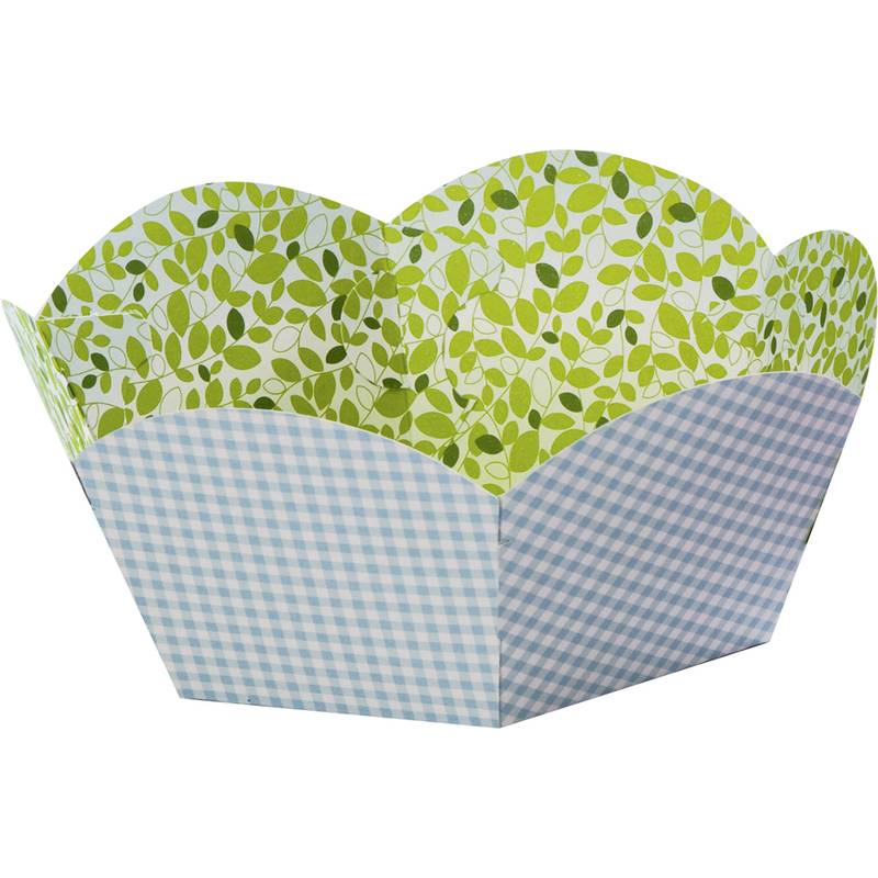 folia Geschenkkörbchen aus Motivkarton, Durchm.: 145 mm