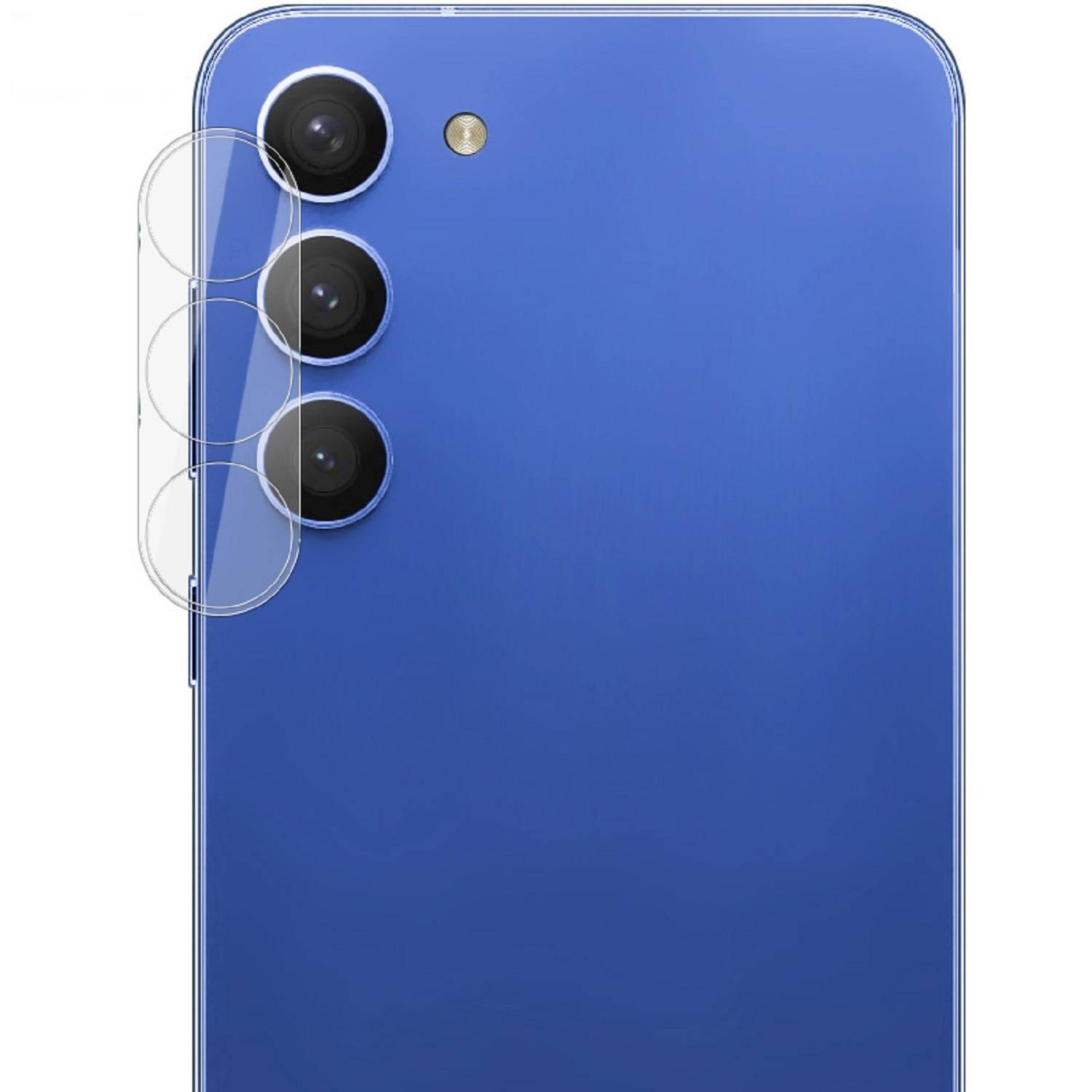3x Kamera 9H Panzerhartglas für Samsung Galaxy S23 Plus 3D KLAR ECHTES TEMPERED Panzerglas Kameraglas Kamerhartglas Kameraschutzglas Schutzglas