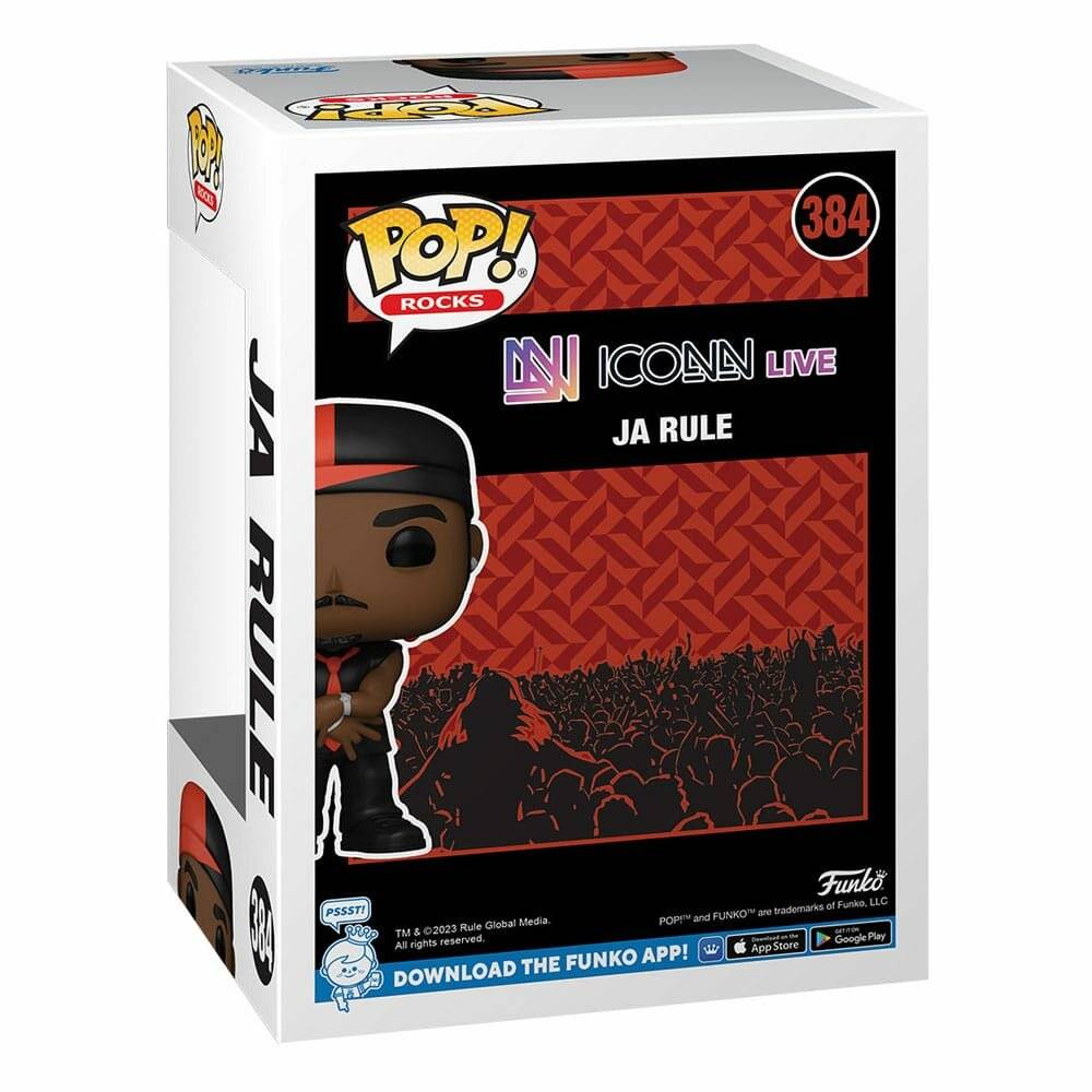 Ja Rule POP! Rocks Vinyl Figur Ja Rule 9 cm