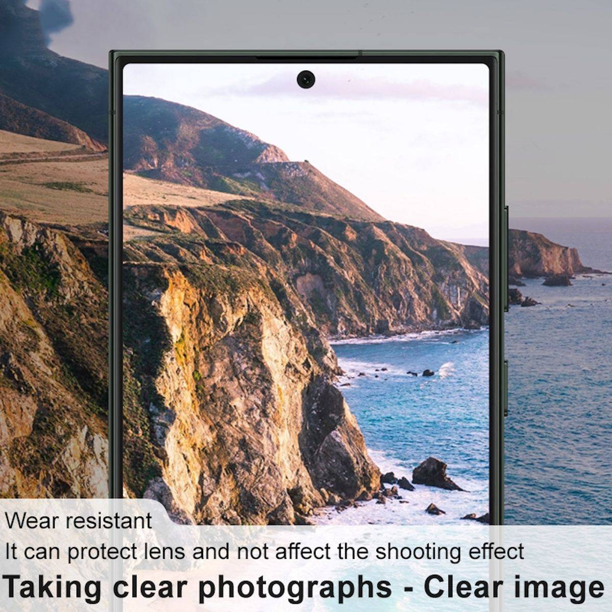 Für Samsung Galaxy S24 Ultra Schutzglas für Back Kamera Komplettschutz