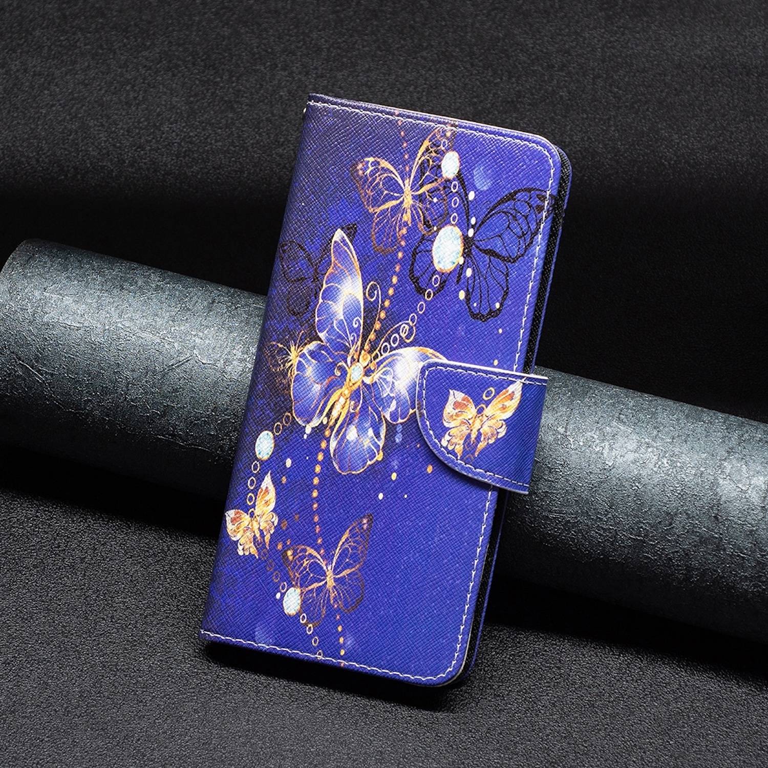 Für Samsung Galaxy S24 Plus Kunstleder Tasche Hülle Book Motiv 6 Case
