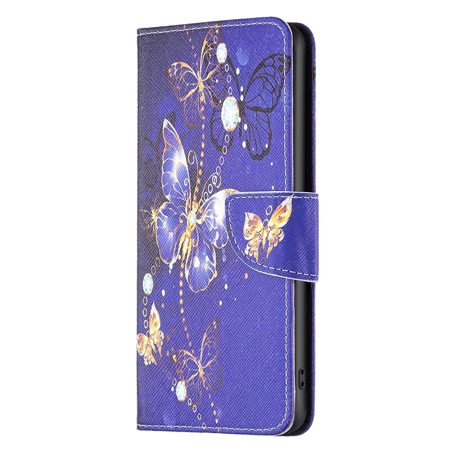 Für Samsung Galaxy S24 Plus Kunstleder Tasche Hülle Book Motiv 6 Case
