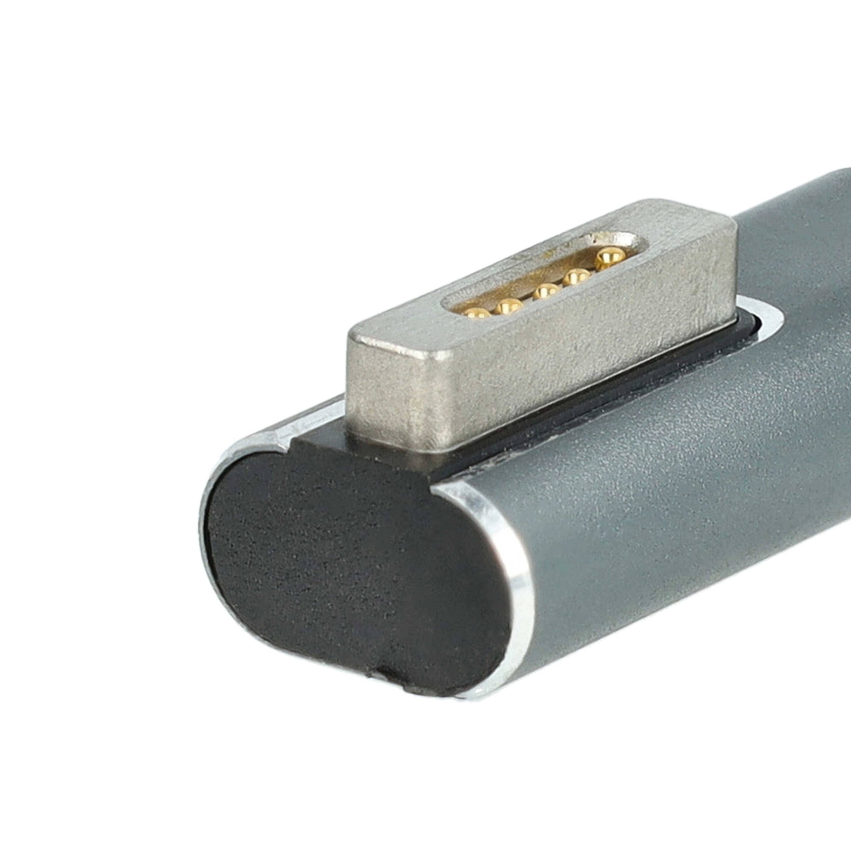 vhbw Adapter USB Typ C auf MagSafe 2 kompatibel mit Apple Macbook Pro (Retina, 15", 2012-2015) Notebook, Laptop - 3,1 x 1,2 x 1 cm, 100 W