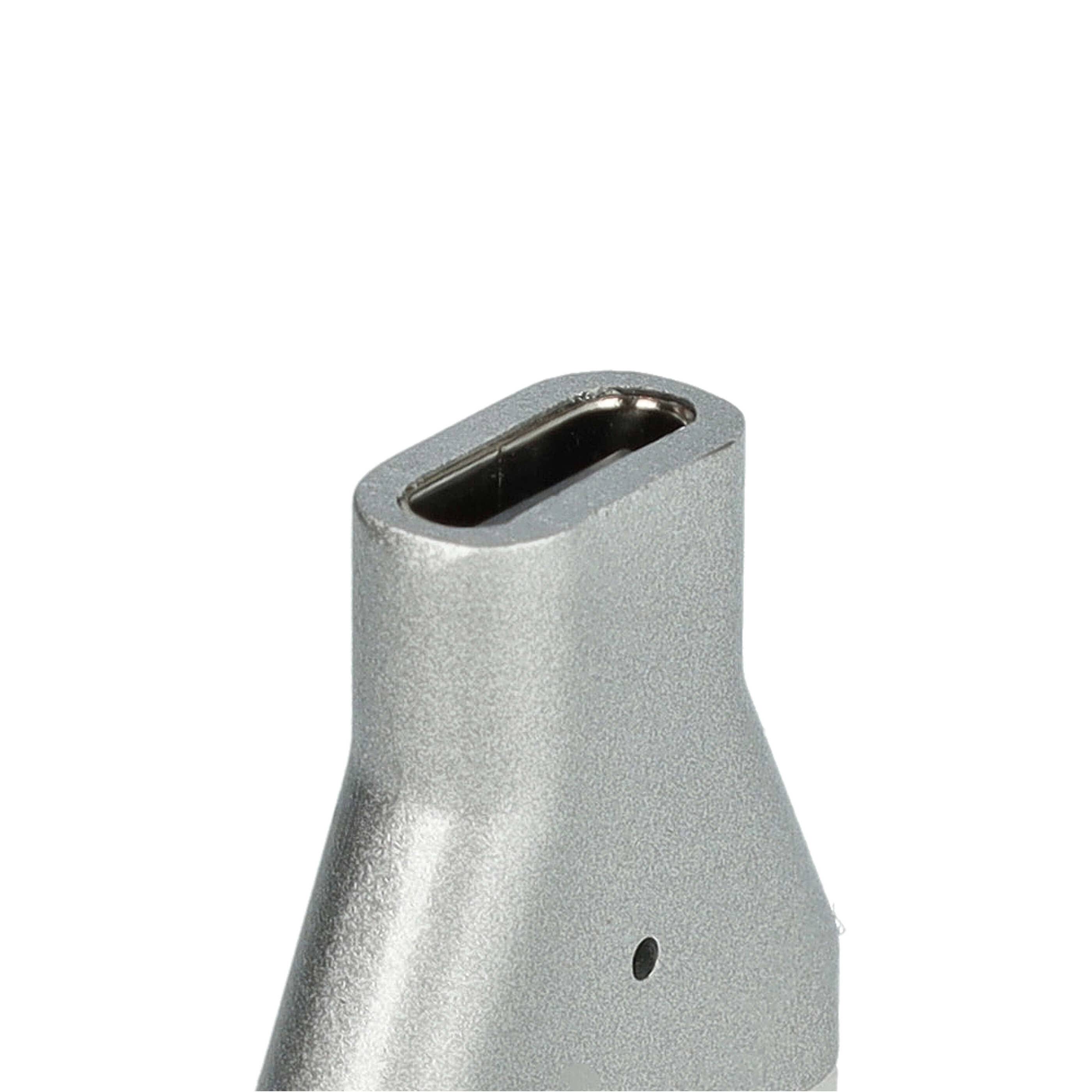 vhbw Adapter USB Typ C auf MagSafe 2 kompatibel mit Apple Macbook Pro (Retina, 13", 2012-2015) Notebook, Laptop - 2 x 1,85 x 0,55 cm, 100 W