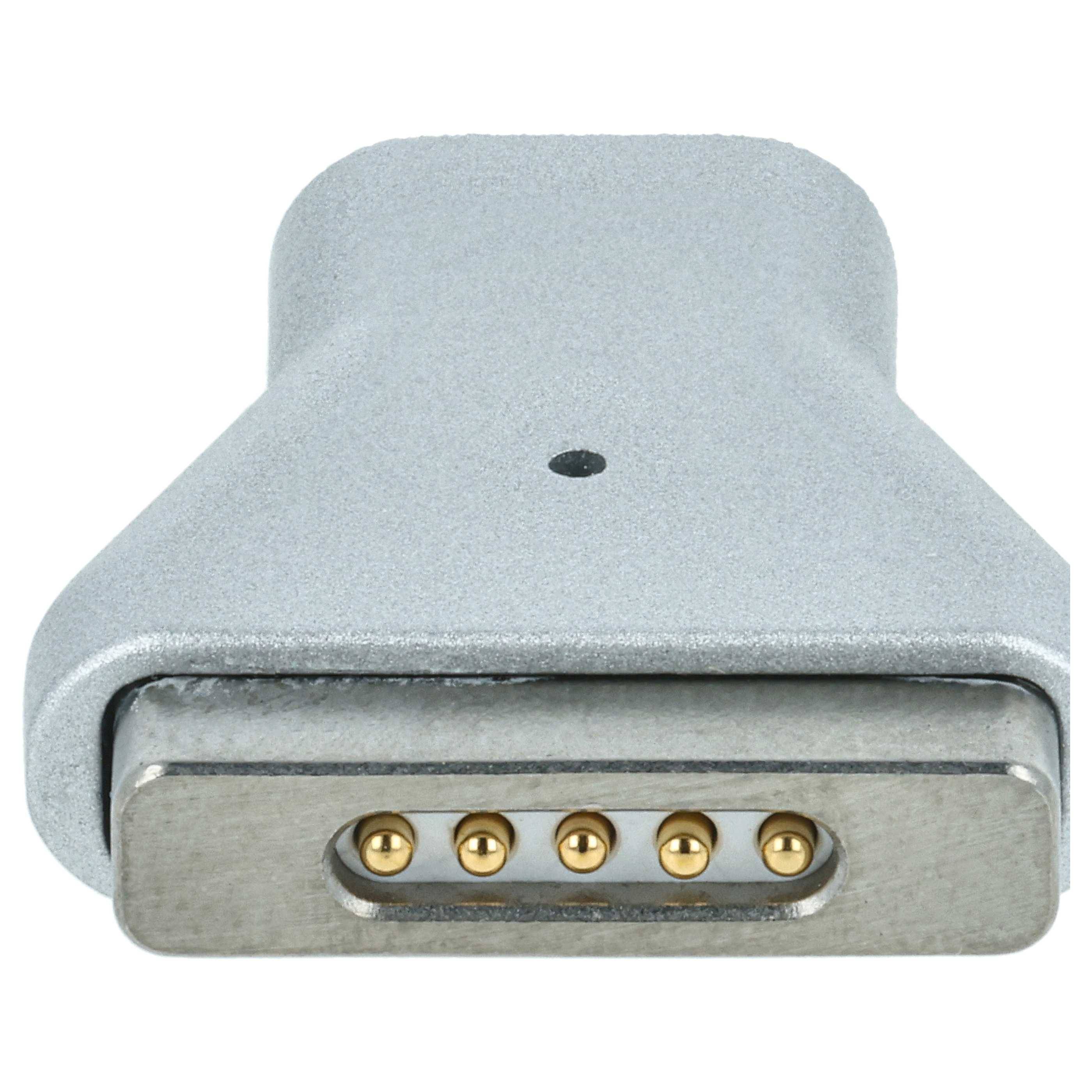 vhbw Adapter USB Typ C auf MagSafe 2 kompatibel mit Apple Macbook Pro 13" | (Retina, 15", 2012-2015) Notebook, Laptop - 2 x 1,85 x 0,55 cm, 100 W