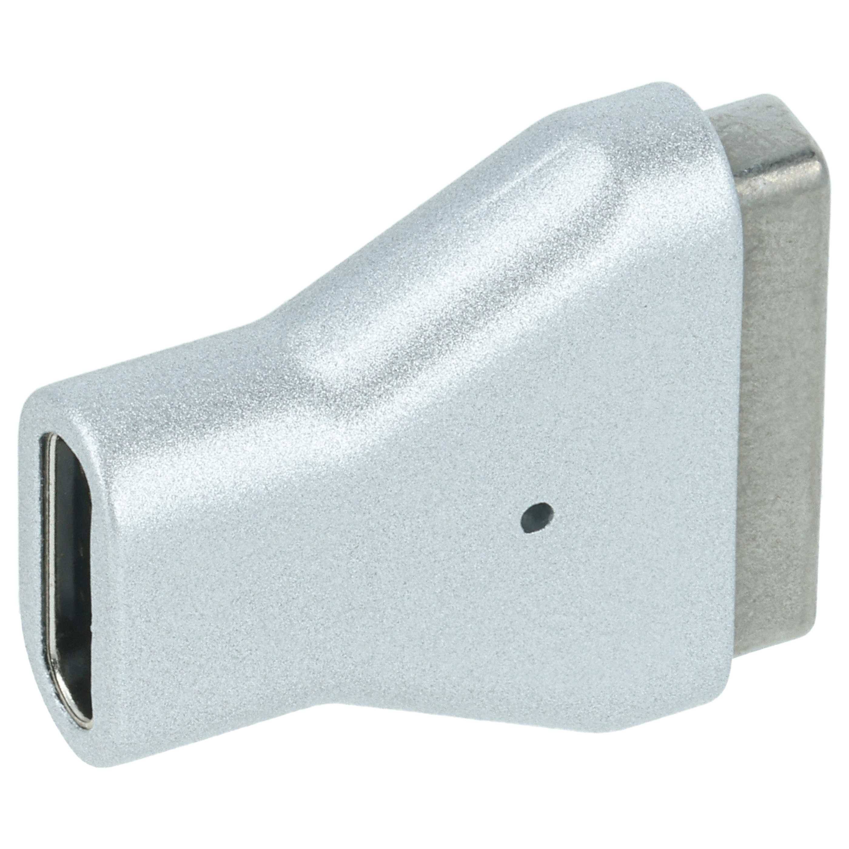vhbw Adapter USB Typ C auf MagSafe 2 kompatibel mit Apple Macbook Pro 13" | (Retina, 15", 2012-2015) Notebook, Laptop - 2 x 1,85 x 0,55 cm, 100 W
