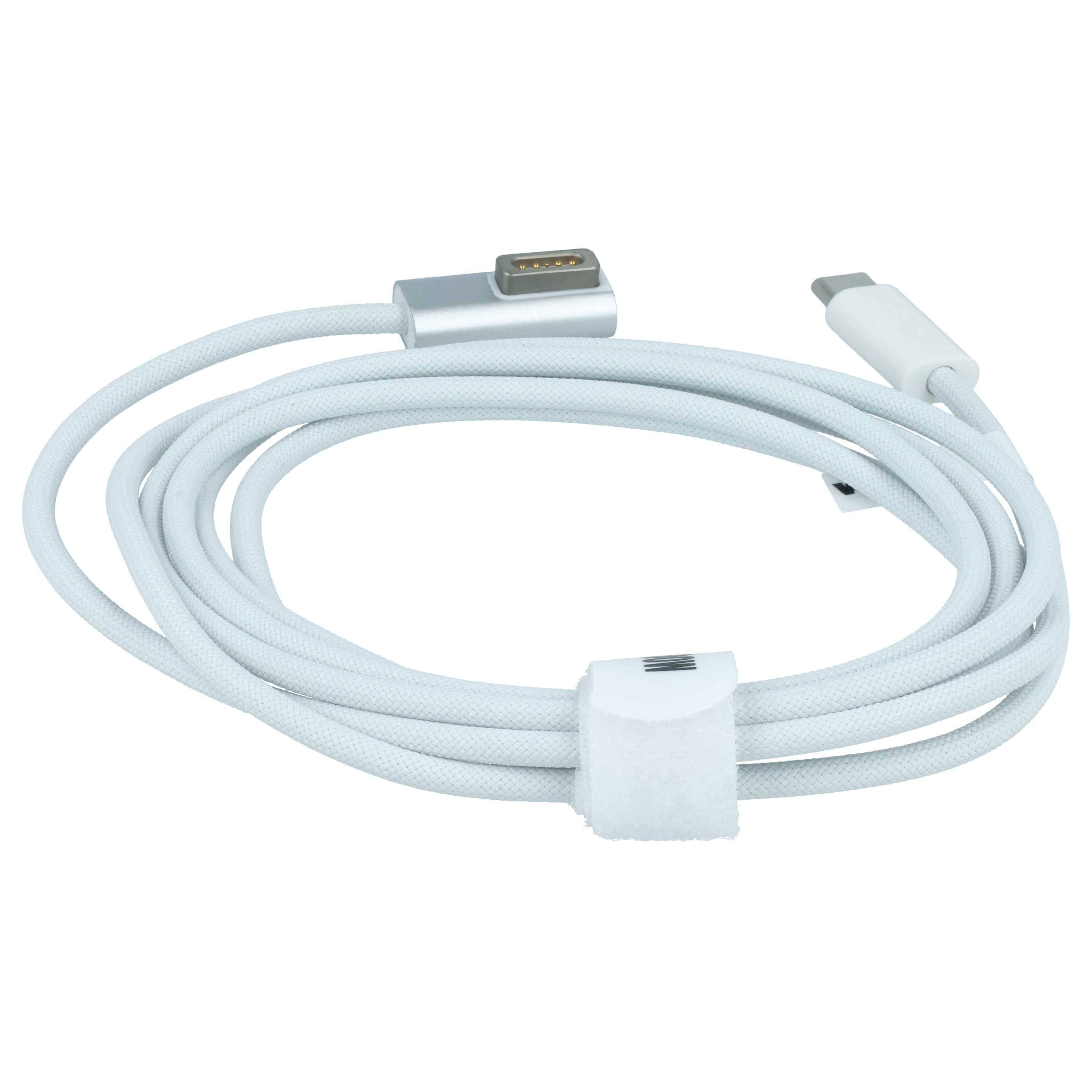 vhbw Adapterkabel USB Typ C auf MagSafe 1 kompatibel mit Apple MB062LL/B | MB062CH/A, MB063CH/A Notebook, Laptop - 170 cm, 100 W, Nylongewebe