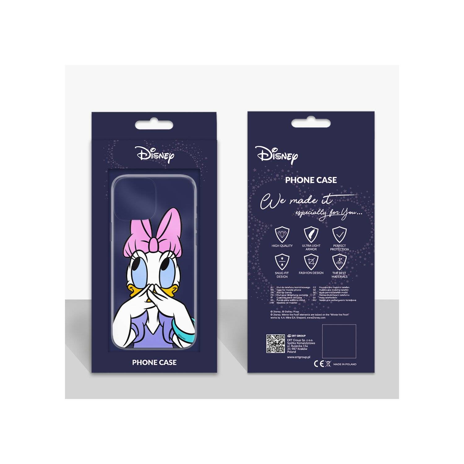 Handyhülle Daisy-002 Disney Partial Print Transparent kompatibel mit Huawei P30 Lite