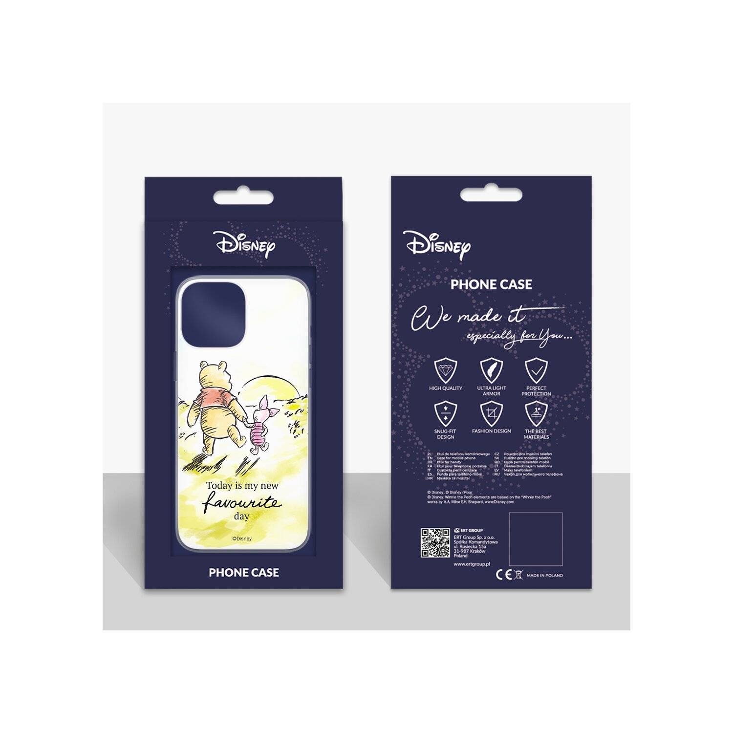 Handyhülle Winnie-012 Disney Full Print Weiß kompatibel mit Samsung Galaxy A53 5G