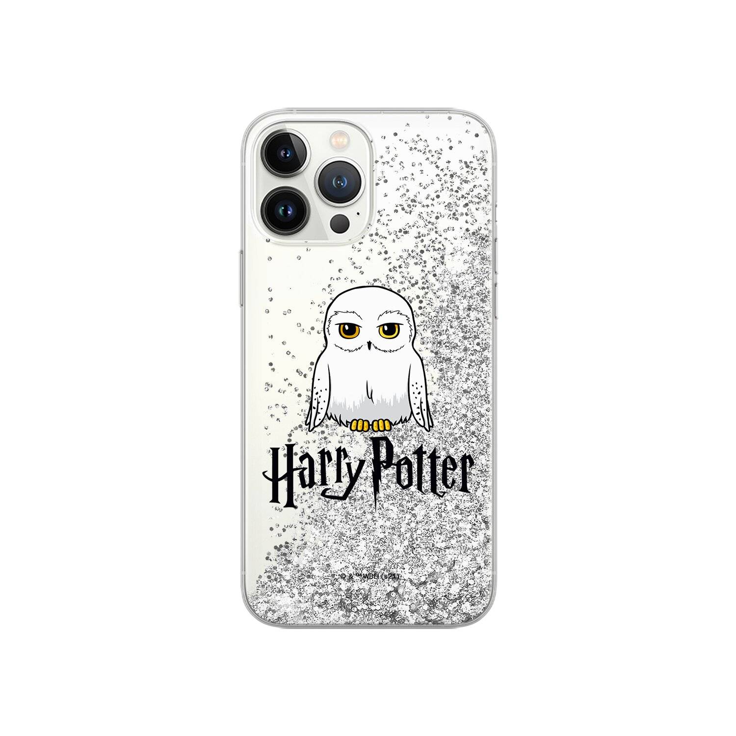 Handyhülle HarryPotter-070 Harry Potter Full Print Liquid Glitter Silber kompatibel mit Huawei P40 Lite