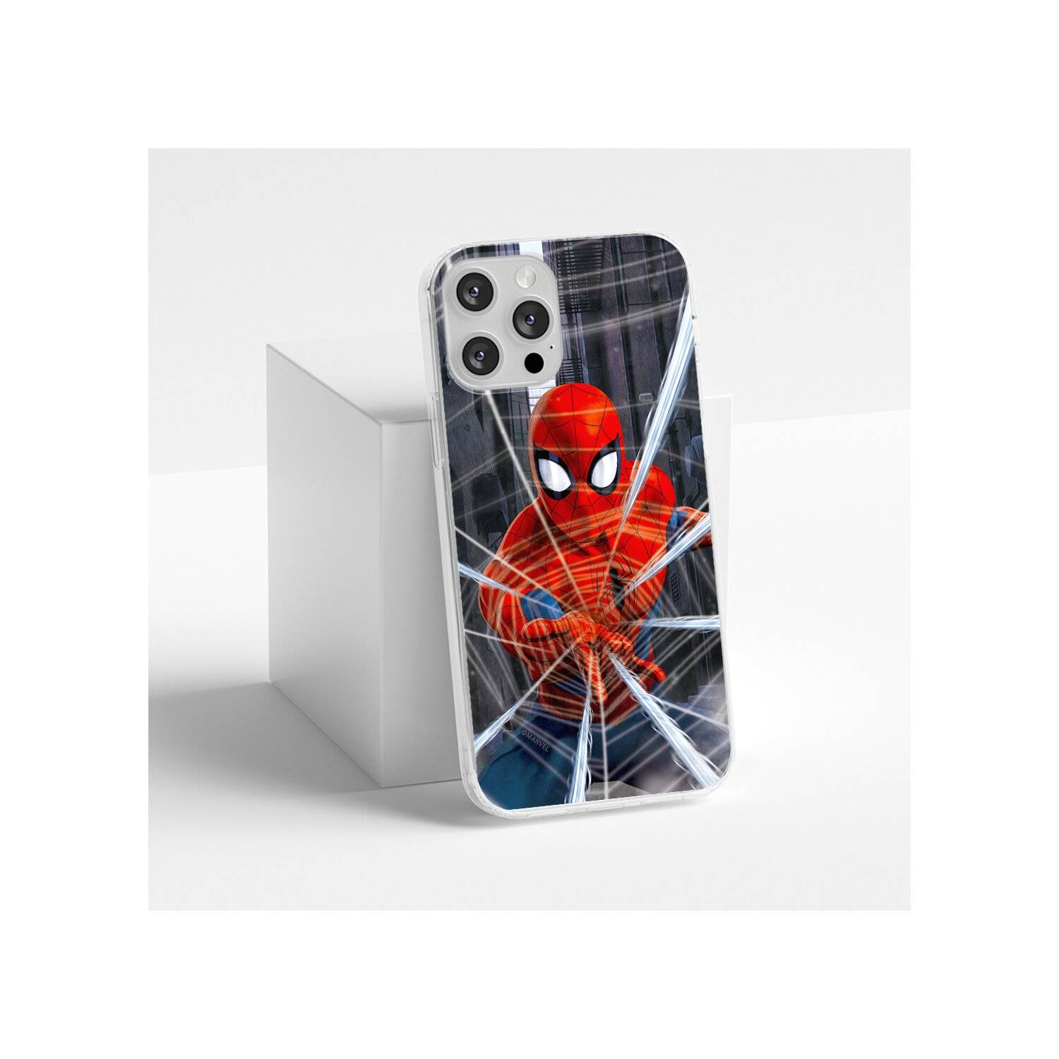 Handyhülle SpiderMan-008 Marvel Full Print Mehrfarbig kompatibel mit Google Pixel 7 Pro