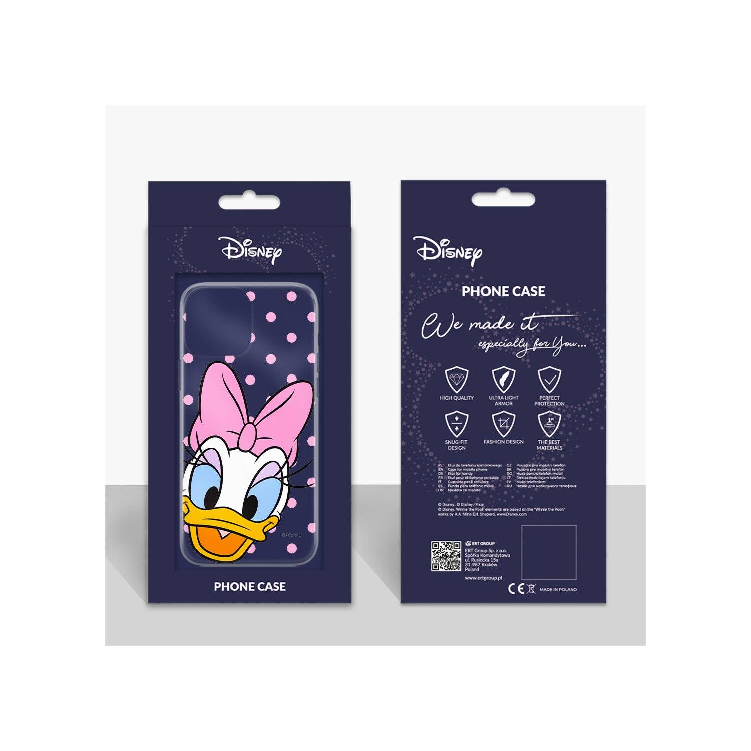 Handyhülle Daisy-004 Disney Partial Print Transparent kompatibel mit Huawei P30 Pro