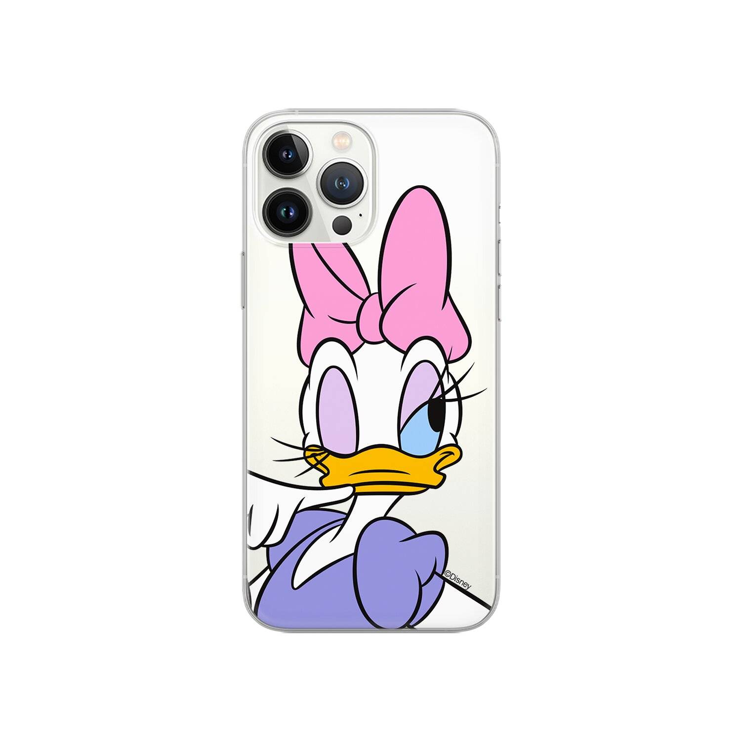 Handyhülle Daisy-003 Disney Partial Print Transparent kompatibel mit Samsung Galaxy S23 Plus