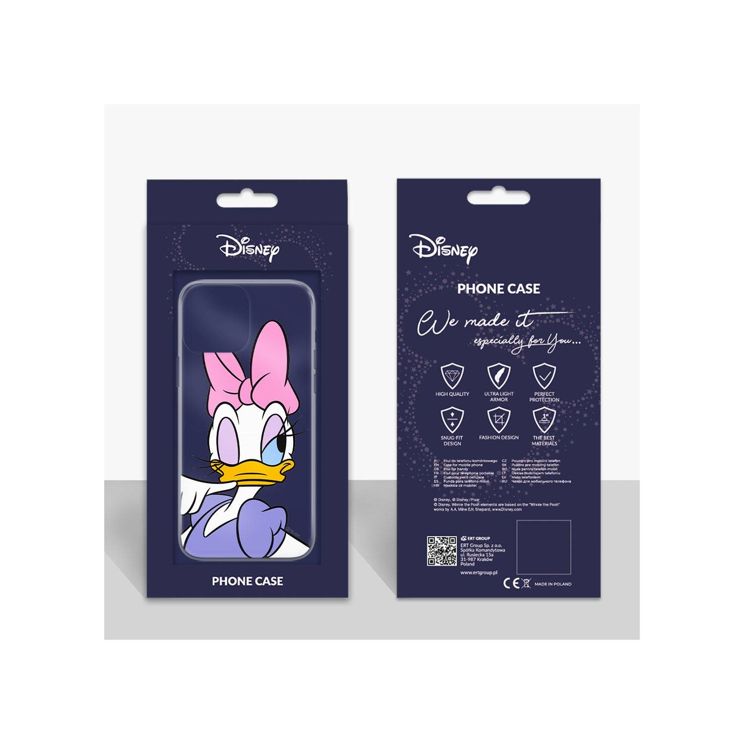 Handyhülle Daisy-003 Disney Partial Print Transparent kompatibel mit Huawei P40 Pro