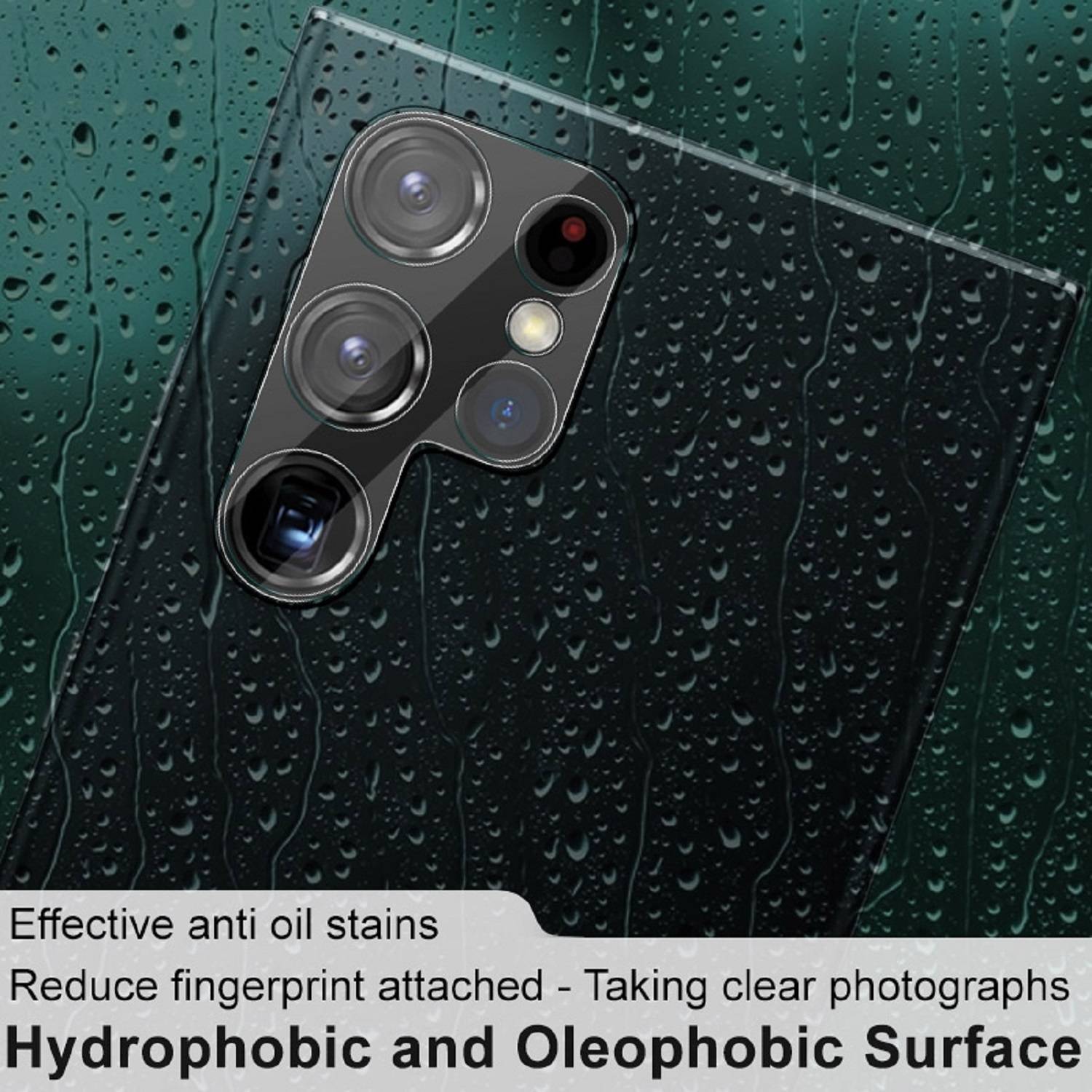 1x Kamera 9H Panzerhartglas für Samsung Galaxy S22 Ultra 3D KLAR ECHTES TEMPERED Panzerglas Kameraglas Kamerhartglas Kameraschutzglas Schutzglas