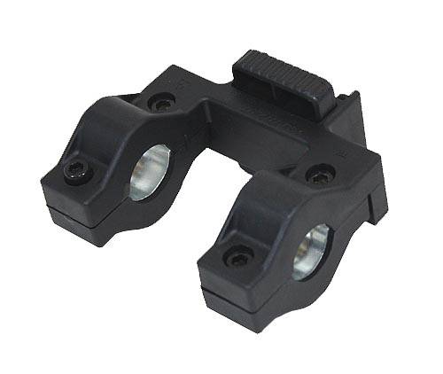 zusätzlicher Korbhalter für Lenkerkörbe von Blue Bird Quick Clip Fahrradkörbe