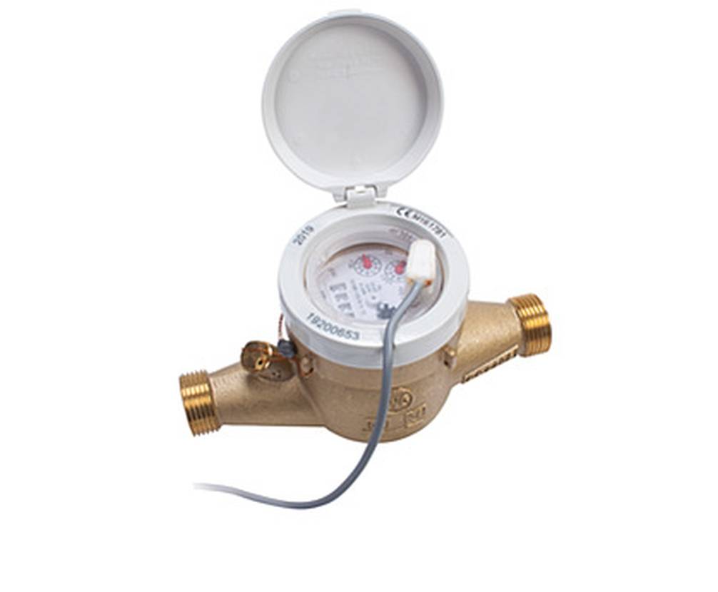 Hauswasserzähler MNRS für Kaltwasser Qn 6 1" 260 mm inklusive Eichung