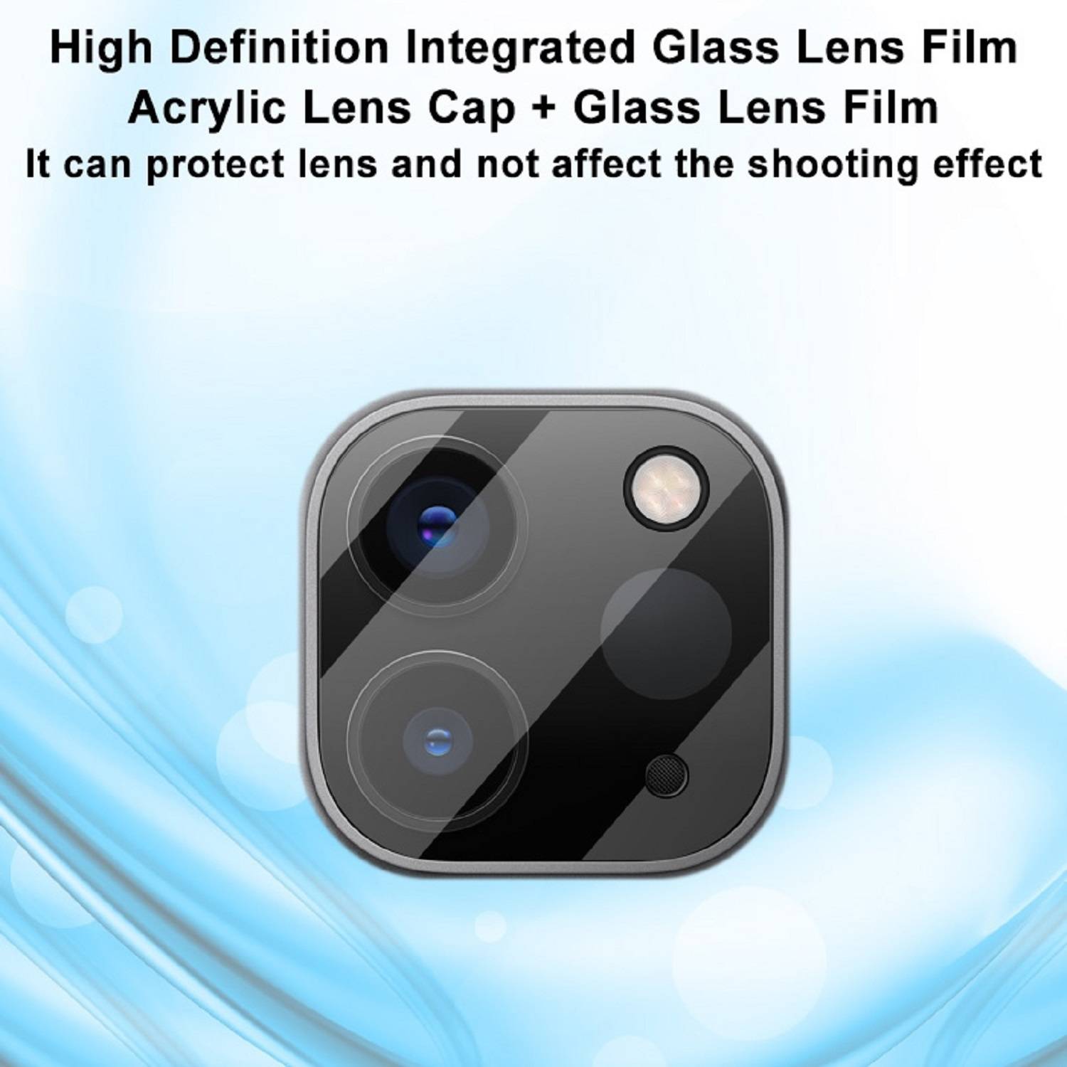2x Kamera 9H Panzerhartglas für iPad Pro 12.9 2022 3D KLAR ECHTES TEMPERED Panzerglas Kameraglas Kamerhartglas Kameraschutzglas