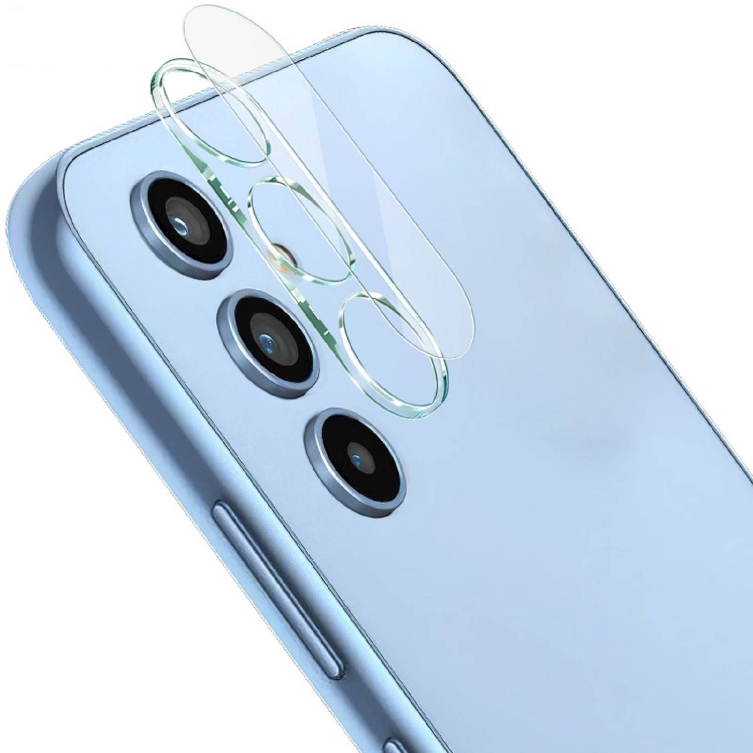 6x Kamera 9H Panzerhartglas für Samsung Galaxy A54 3D KLAR ECHTES TEMPERED Panzerglas Kameraglas Kamerhartglas Kameraschutzglas Schutzglas