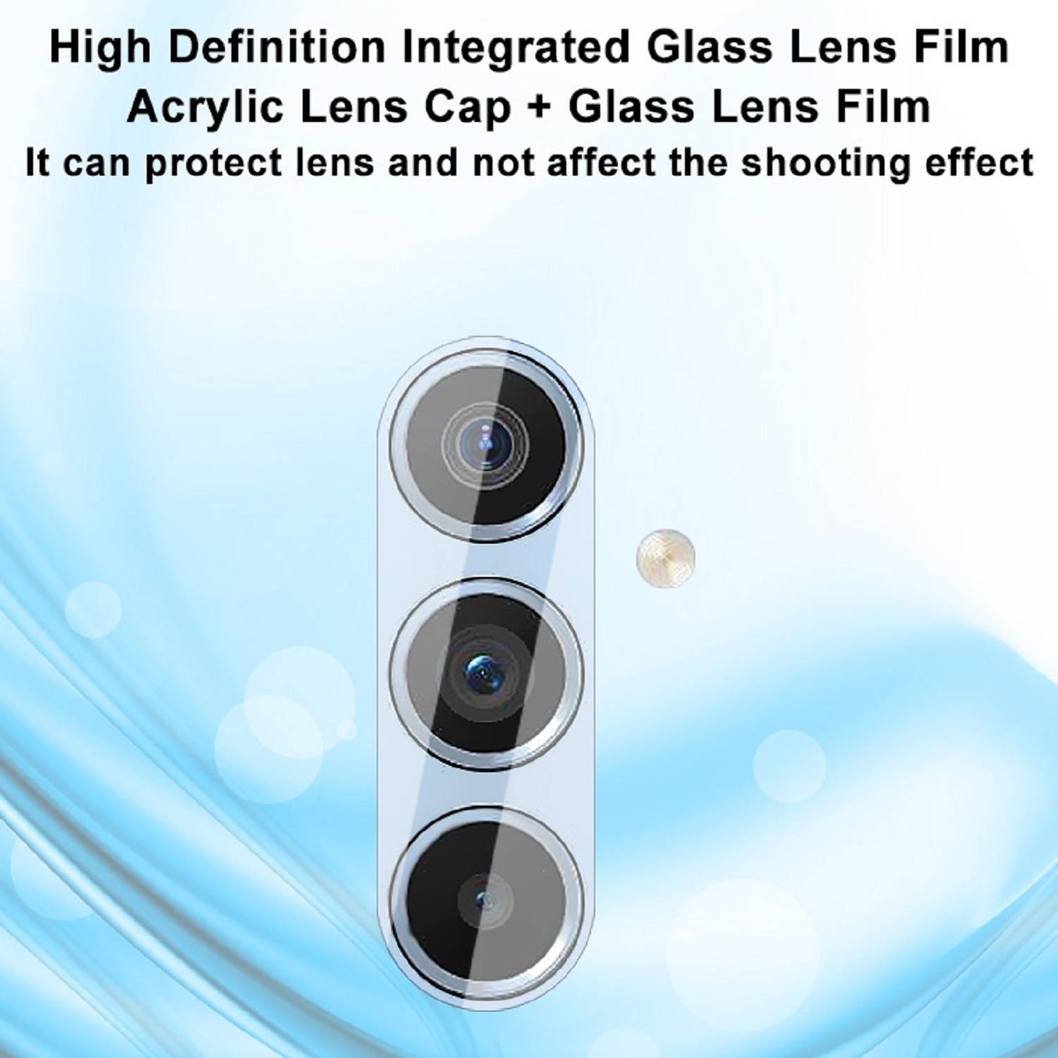 6x Kamera 9H Panzerhartglas für Samsung Galaxy A54 3D KLAR ECHTES TEMPERED Panzerglas Kameraglas Kamerhartglas Kameraschutzglas Schutzglas