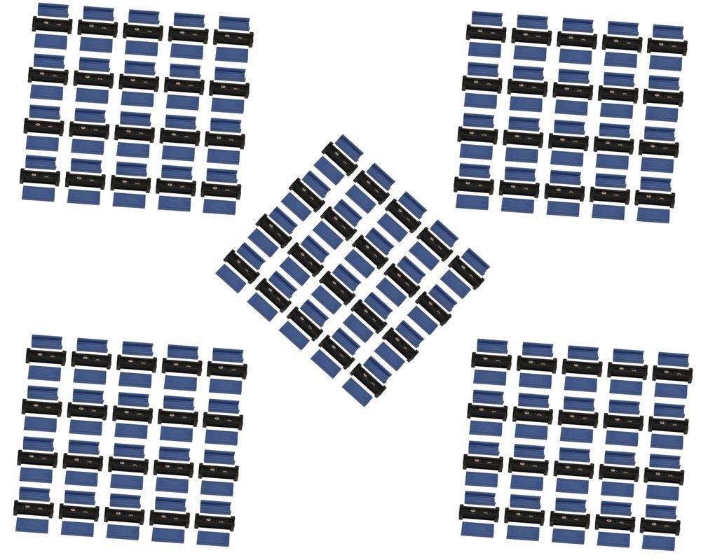 100x Aspöck - DC-Verbinder - Nr. 15-5976-017 - DC - Schnellverbinder
