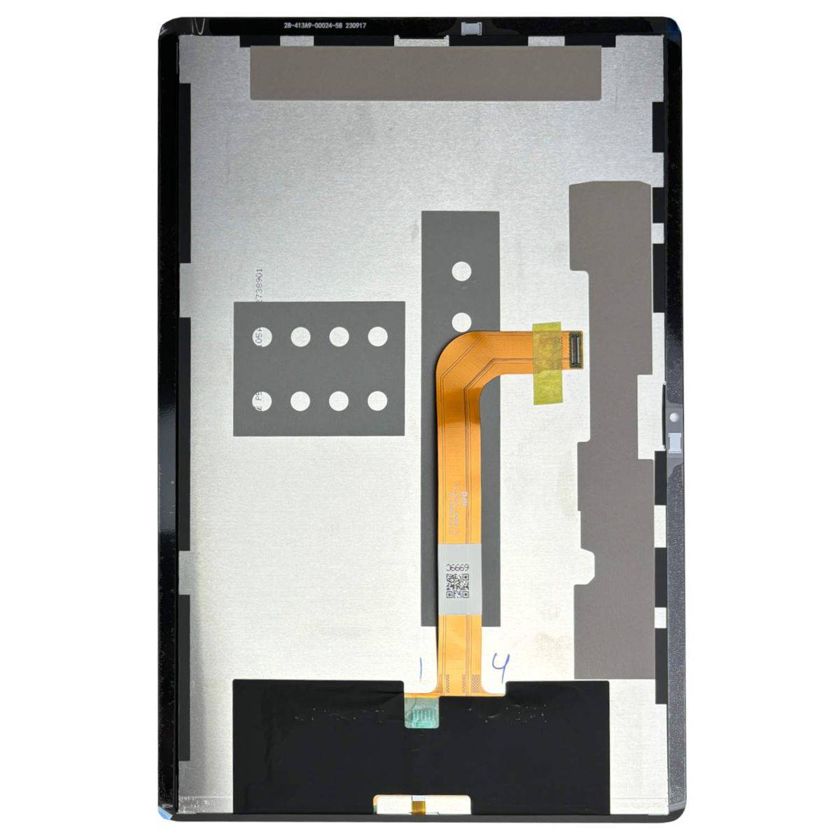 Display LCD mit Rahmen für Samsung Galaxy Tab A9 Plus GH81-24554A Schwarz Ersatzteil