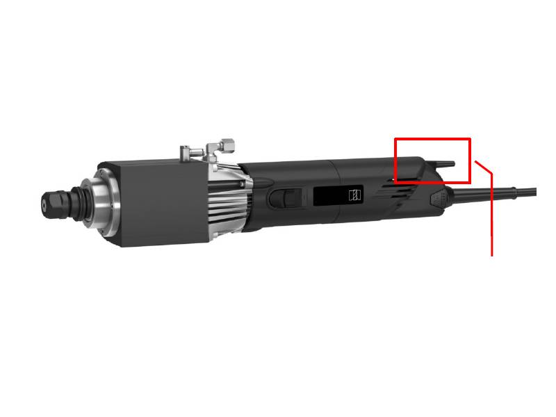 Fräsmotor AMB 1050 FME-W DI / 1050 W / Werkzeugwechsler, Portalanbindung