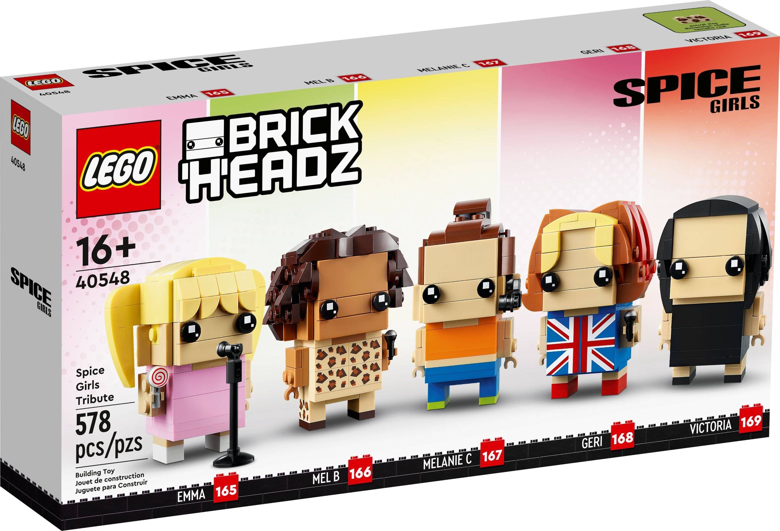 LEGO® Brickheadz 40548 Hommage an die Spice Girls
