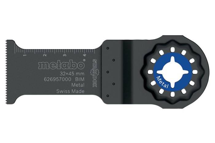 Tauchsägeblatt Starlock L.45mm B.32mm BiM Zahnt. 1,3mm/20TPI 1 St. Metabo